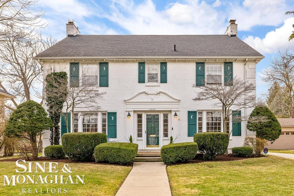 1037 Yorkshire Road, Grosse Pointe Park, MI 48230 — front exterior
