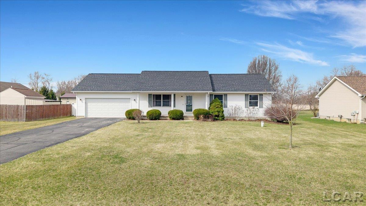 3346 N Saxony Drive, Tecumseh, MI 49286 — front exterior