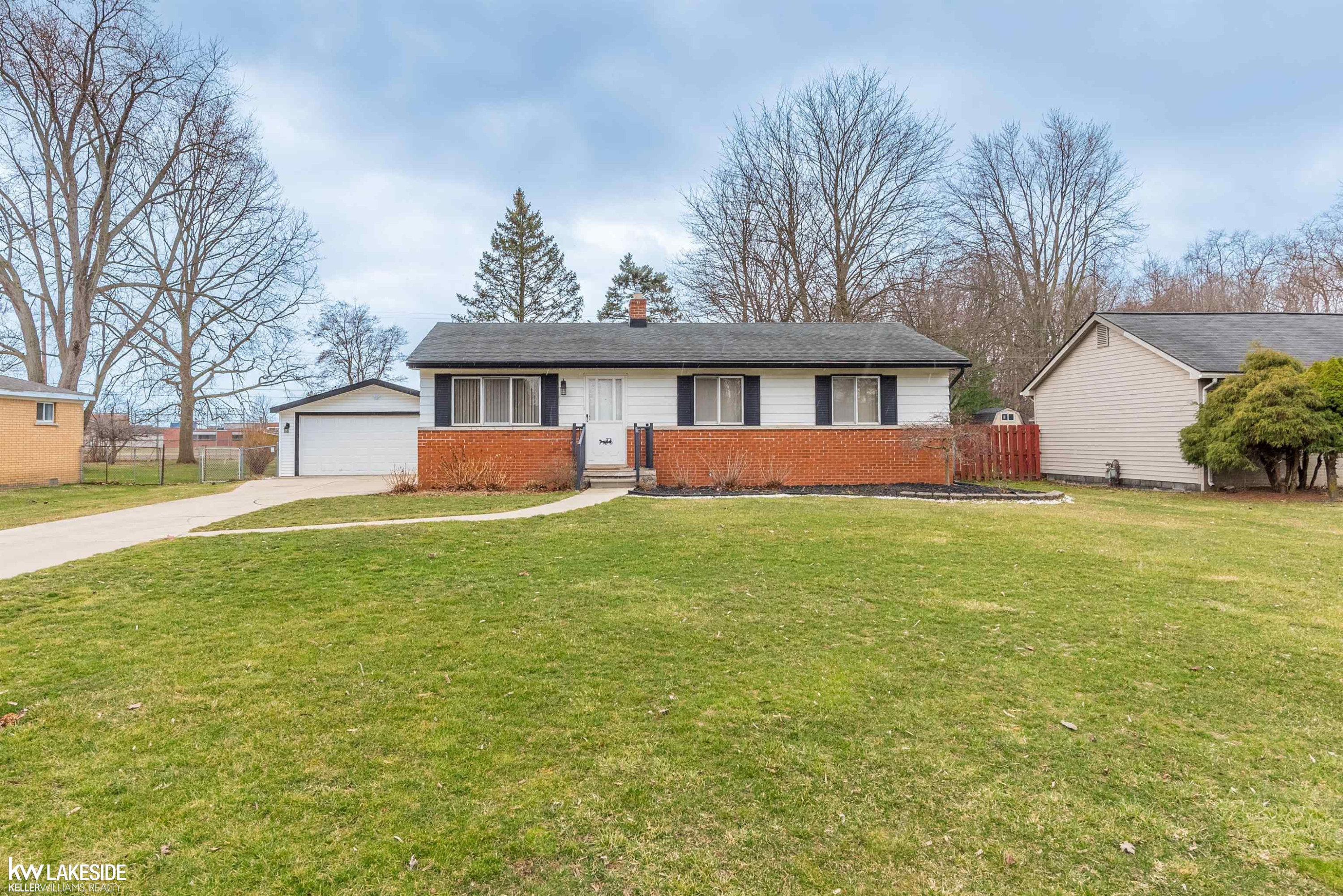 25740 Brumar Street, Chesterfield, MI — front exterior