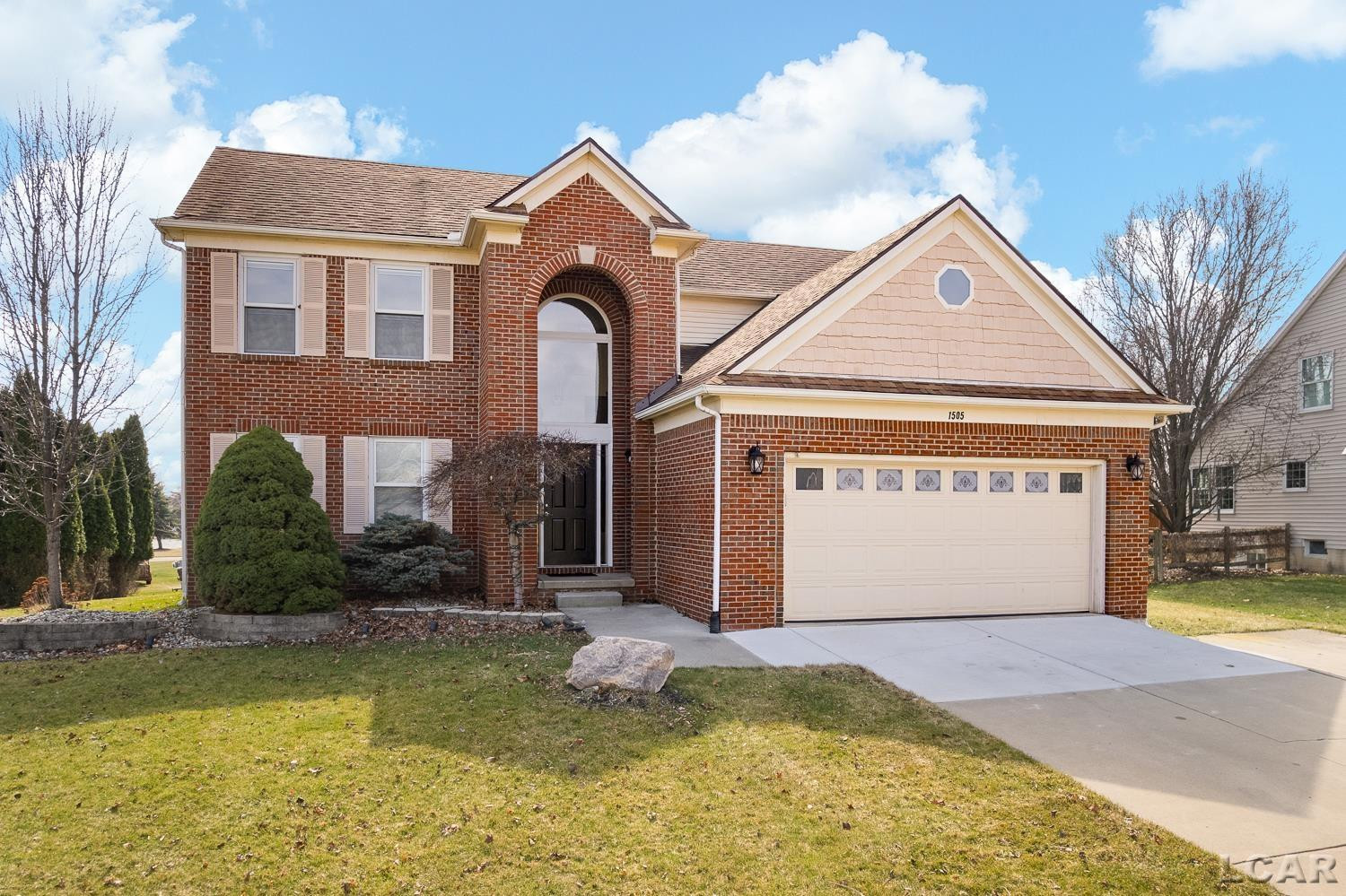 1505 Wind Dancer Trail, Tecumseh, MI 49286 — front exterior