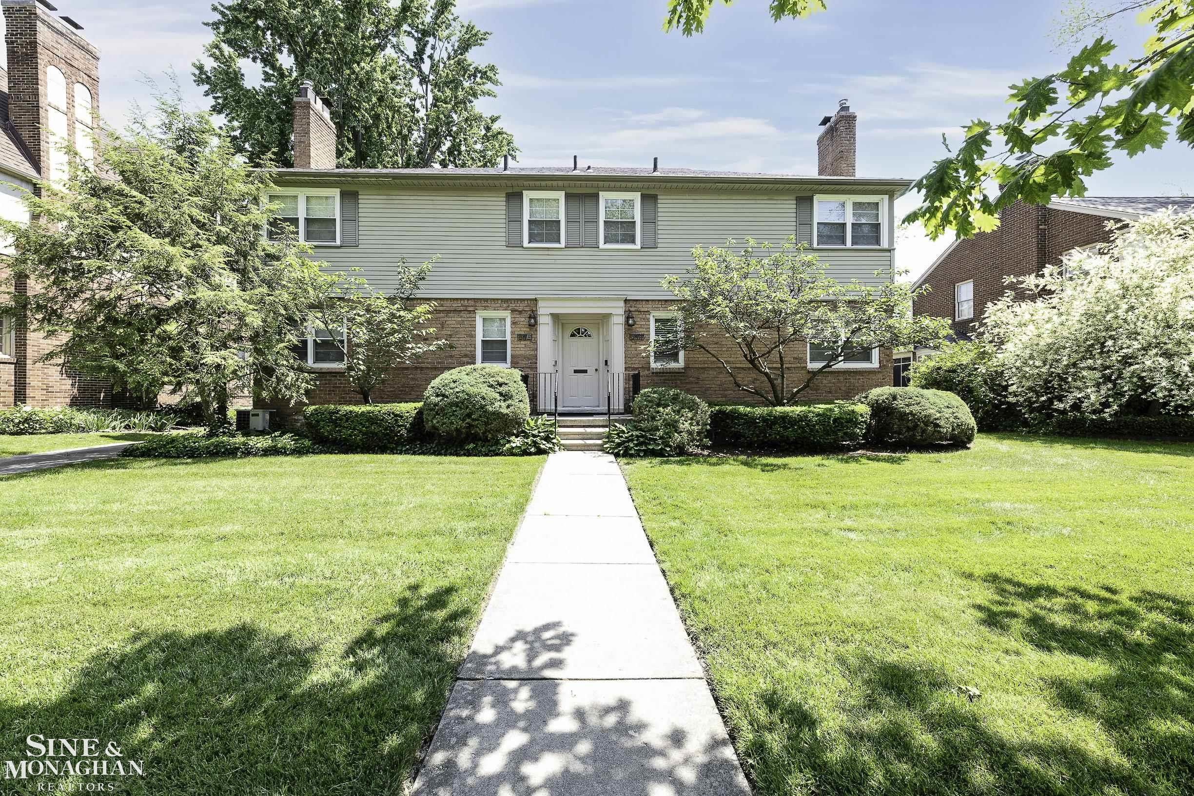 814 Harcourt Road, Grosse Pointe Park, MI 48230 — front exterior