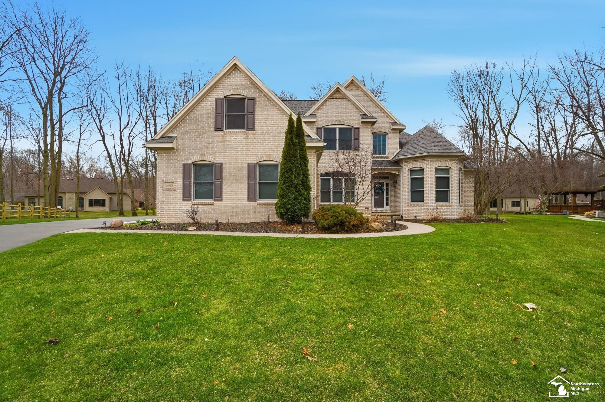 3985 Wood Haven Court, Lambertville, MI 48144 — front exterior