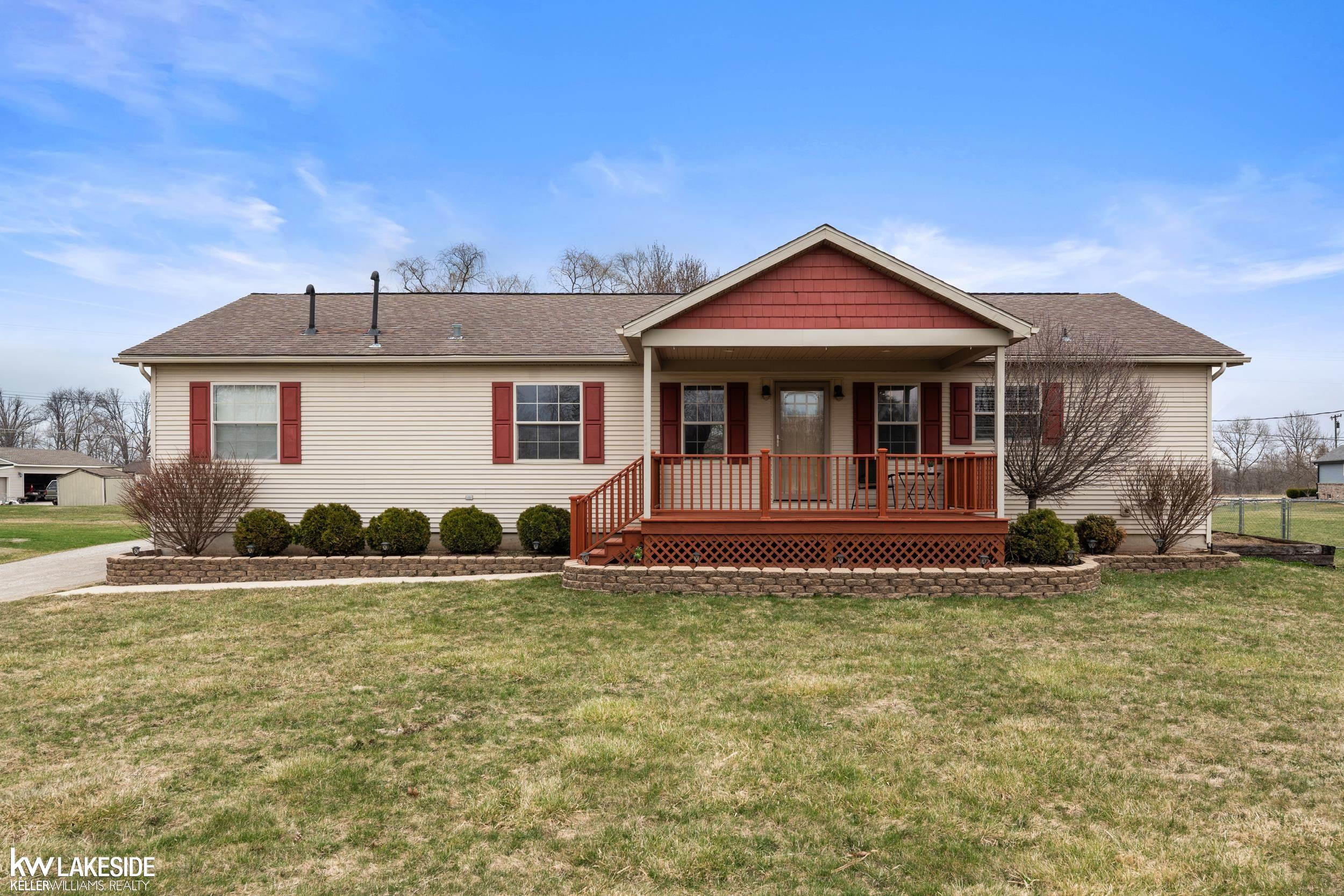 62538 Linda Drive, MI — front exterior