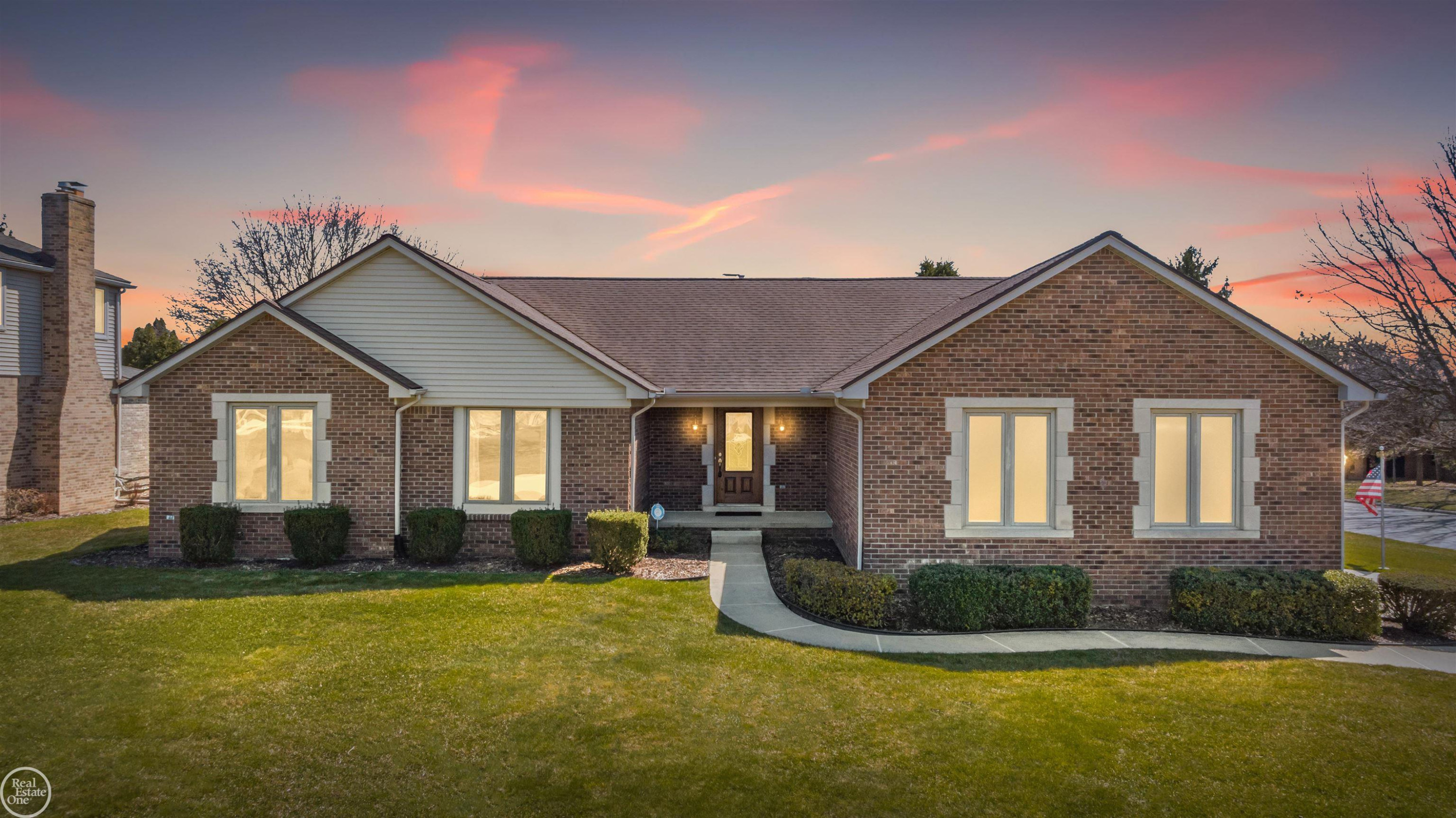 41777 Pon Meadow Court, Northville, MI 48168 — front exterior