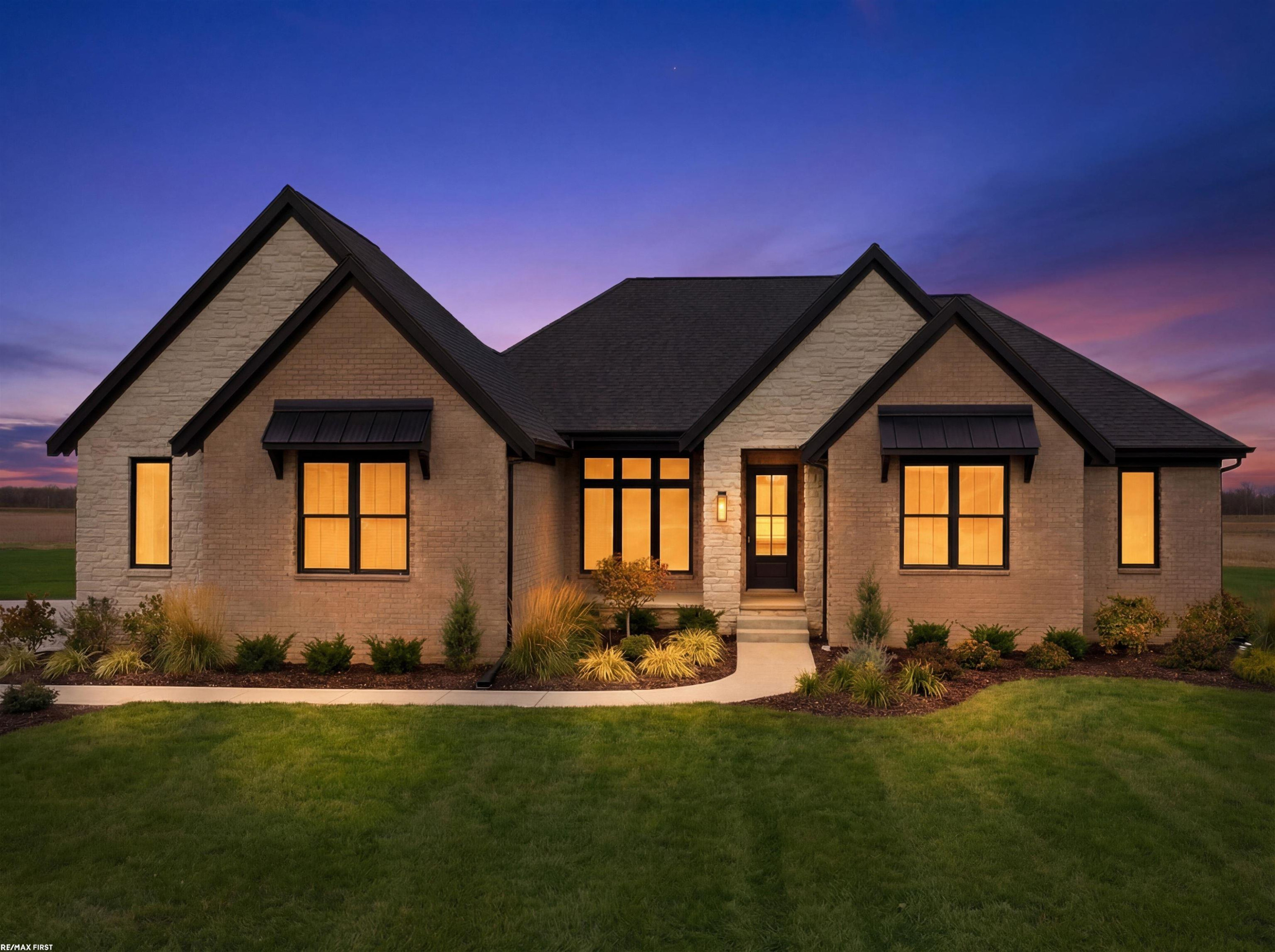 17492 Gilmore Road, MI — front exterior
