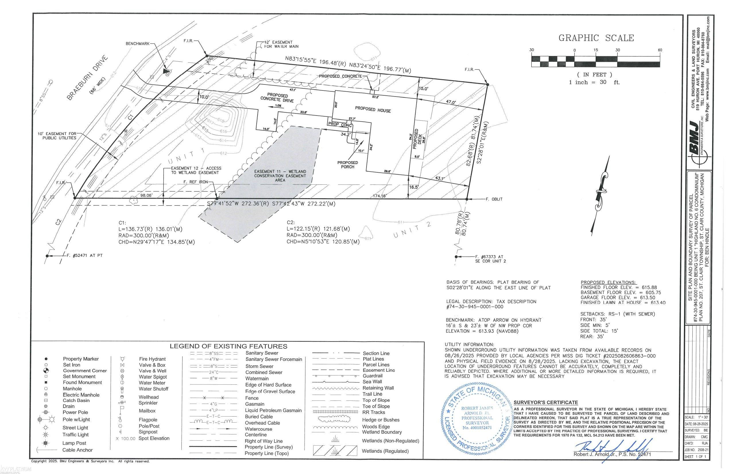 1 Braeburn Drive, MI 48079 — front exterior