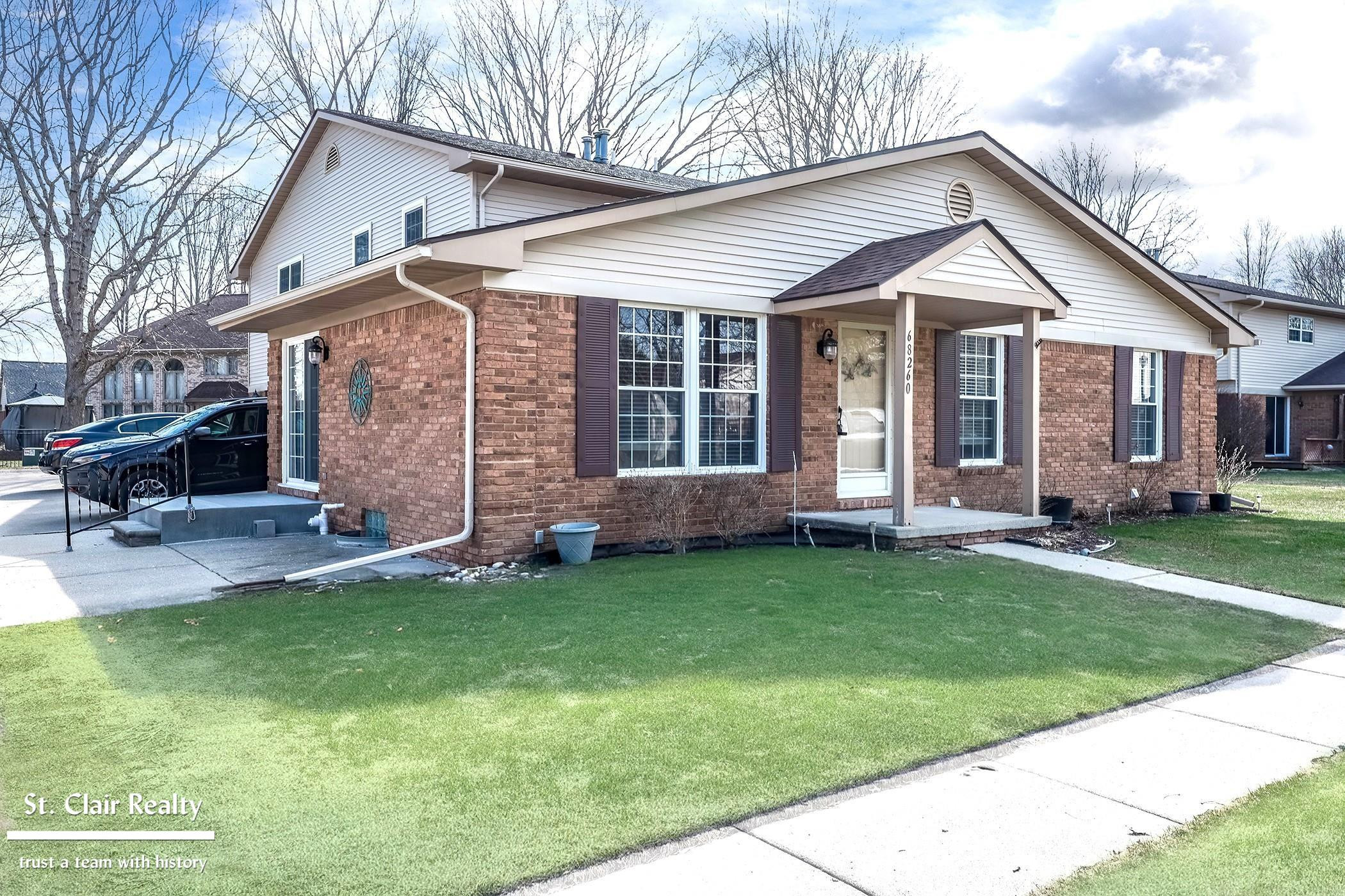 68260 Rosewood Lane, Richmond, MI 48062 — front exterior