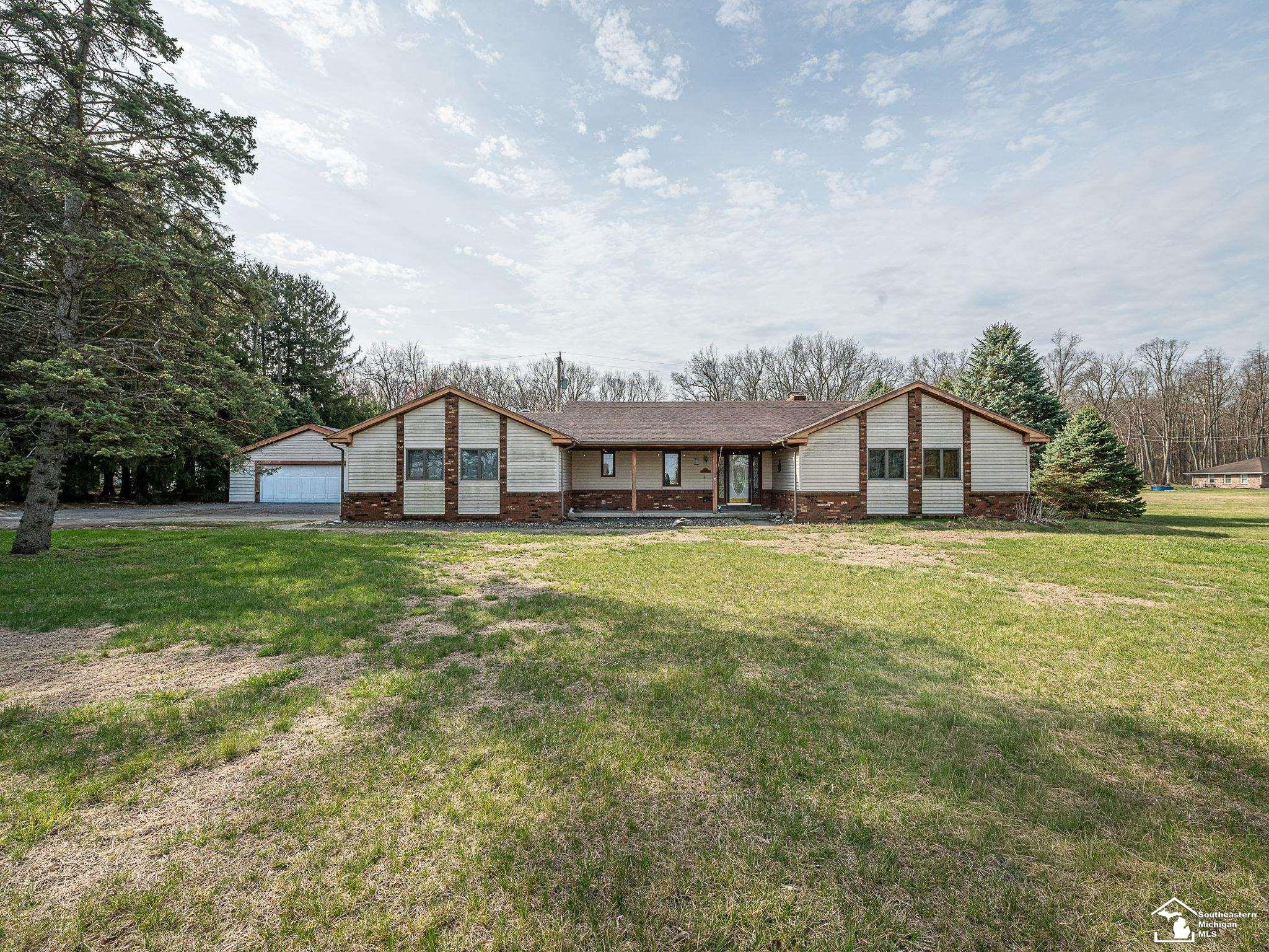 20599 Ida Center Road, Deerfield, MI 49238 — front exterior