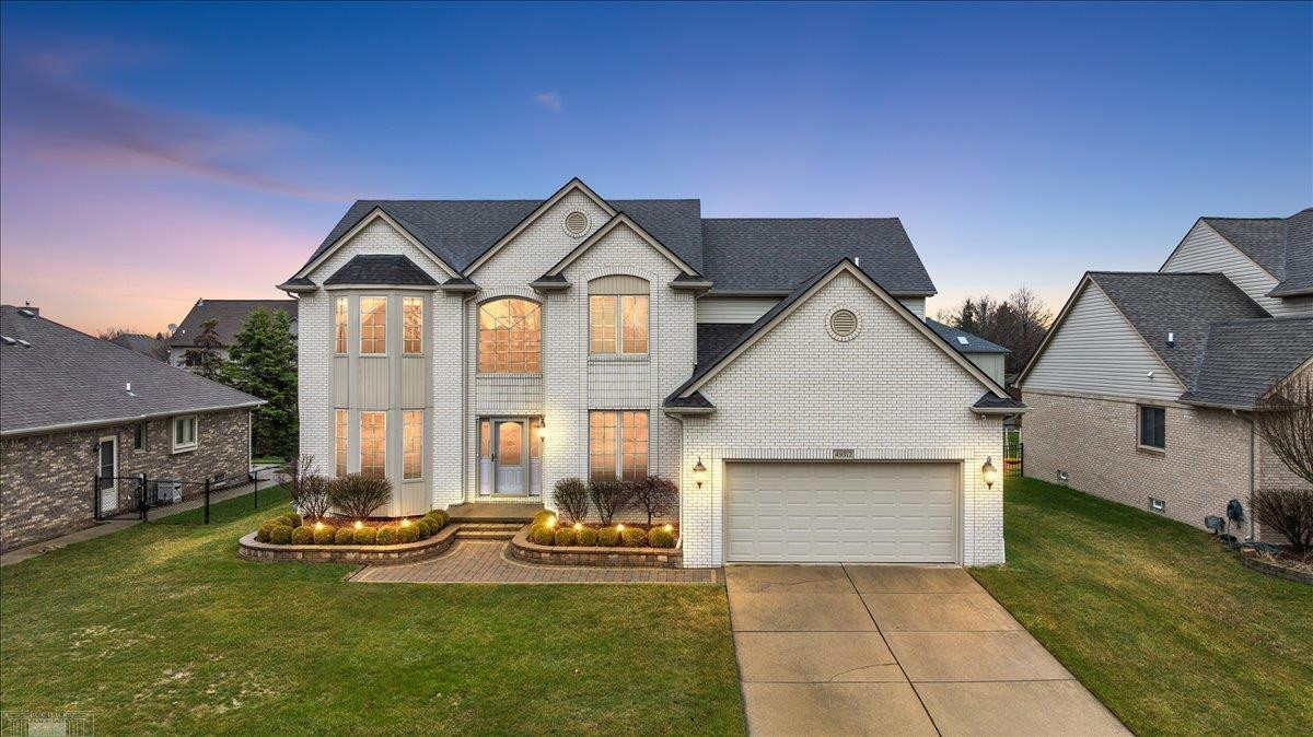 49312 Walnut Creek Drive, MI 48044 — front exterior
