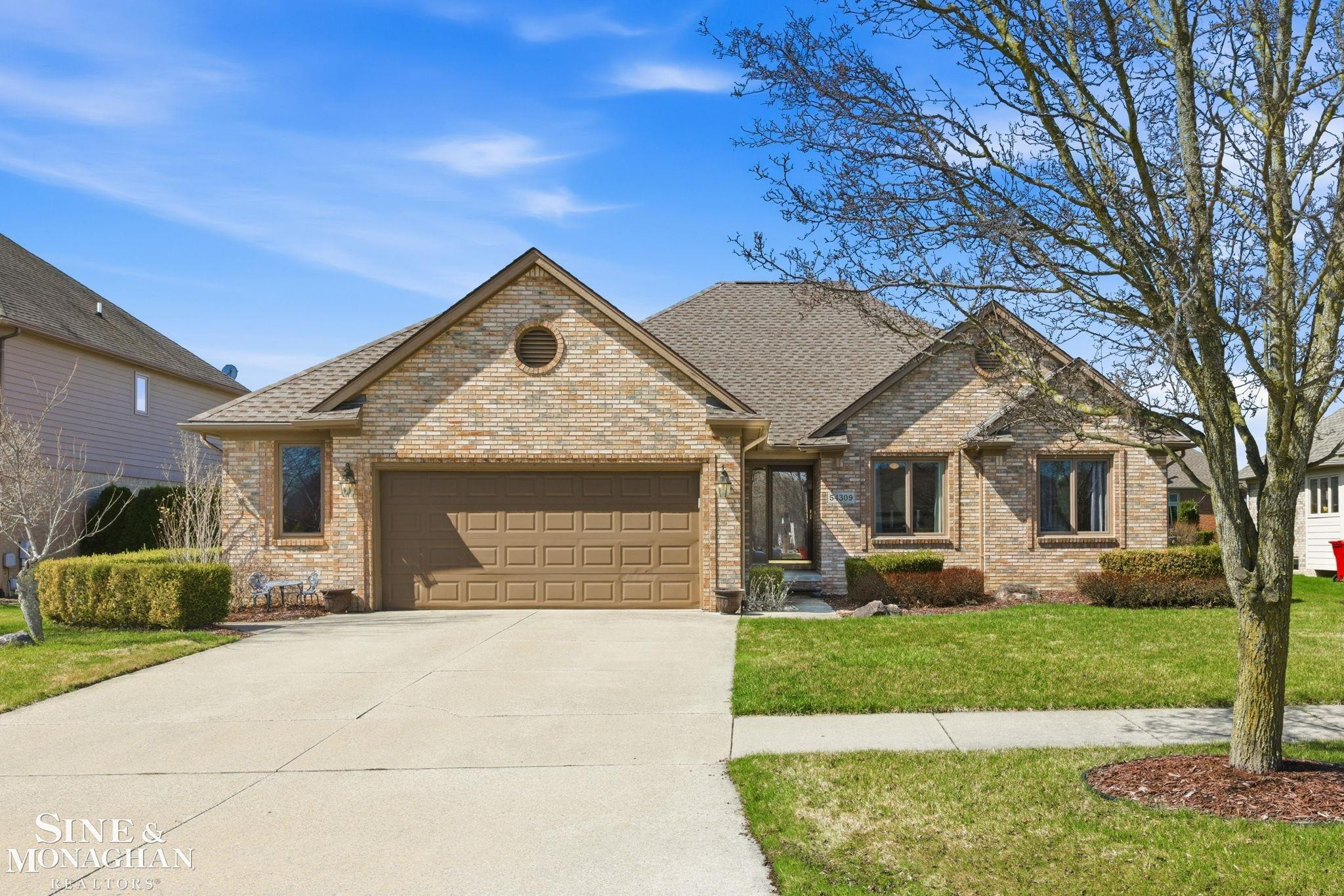 54309 Jack Drive, Macomb, MI 48042 — front exterior