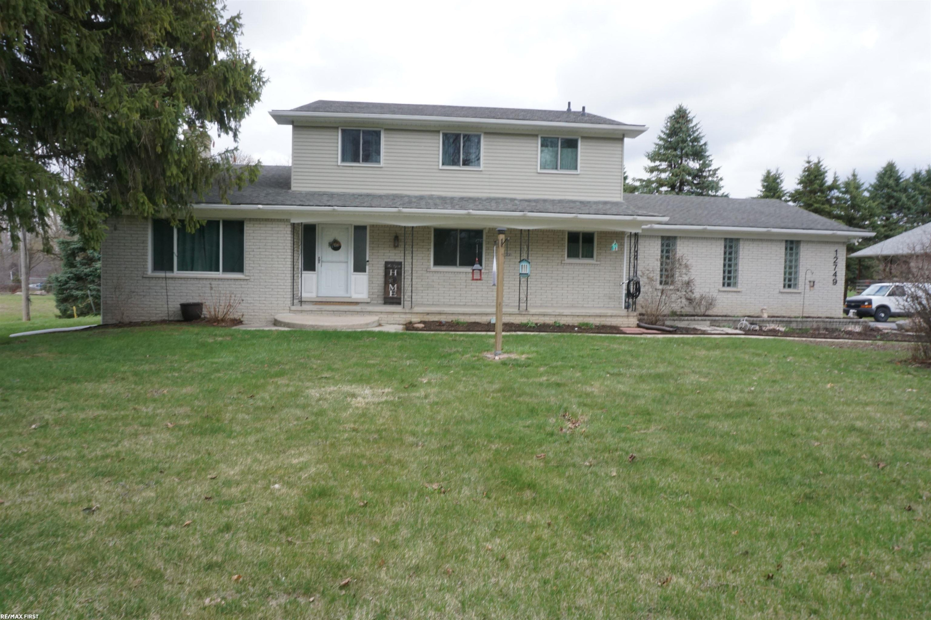 12749 27 Mile Road, Washington, MI — front exterior
