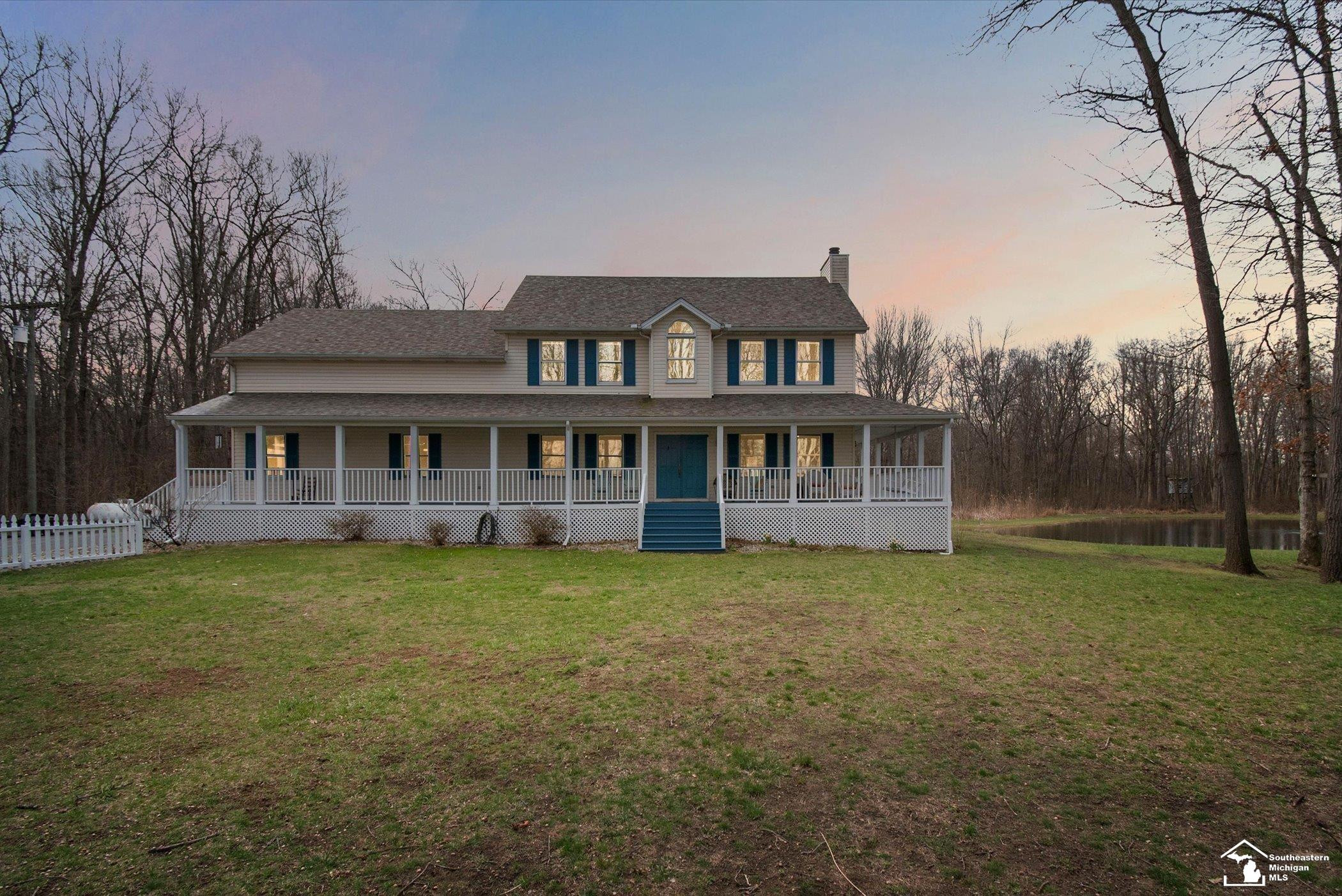 14535 Lulu Road, Ida, MI 48140 — front exterior