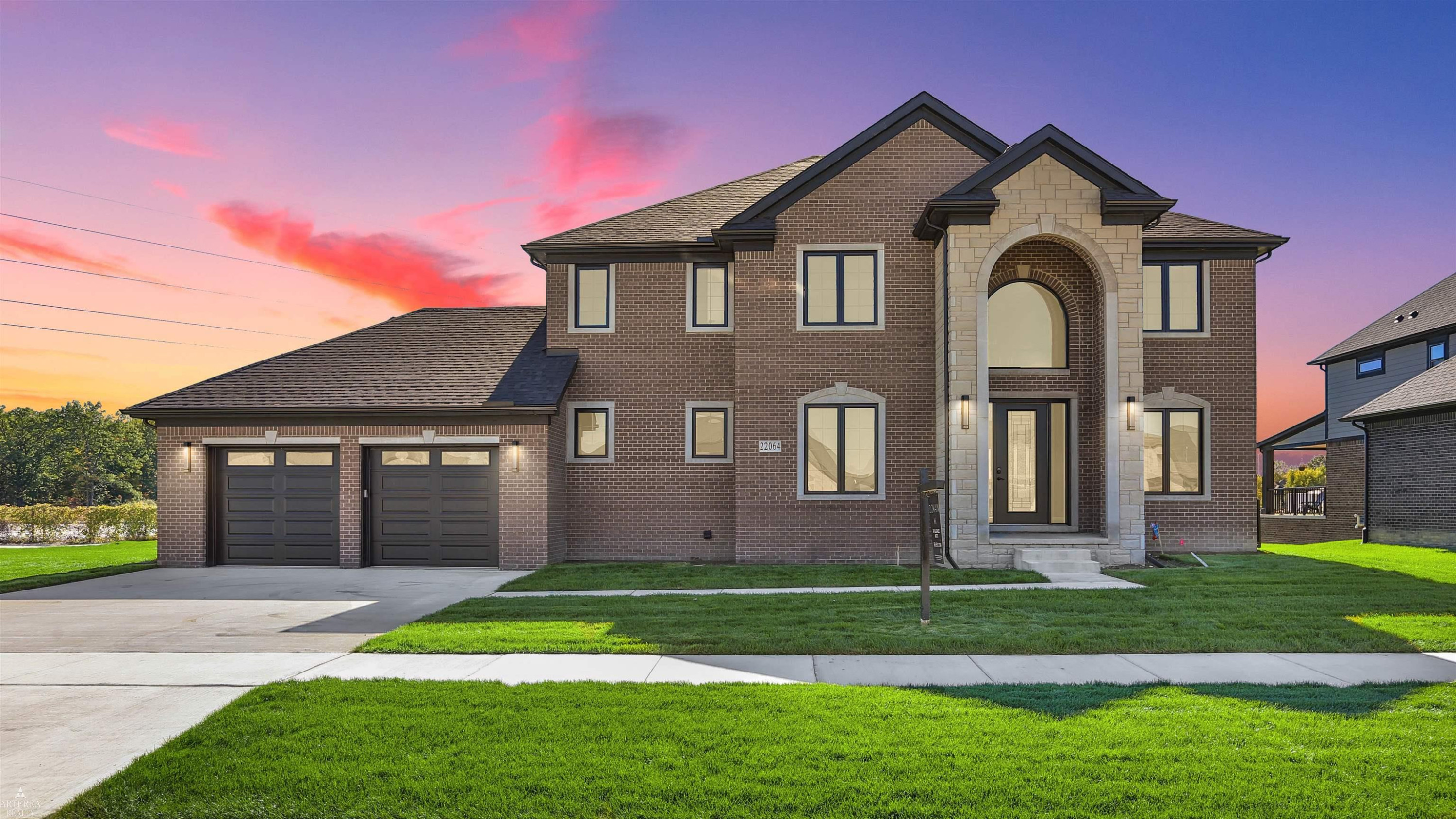 22064 Chaucer Street, MI 48044 — front exterior