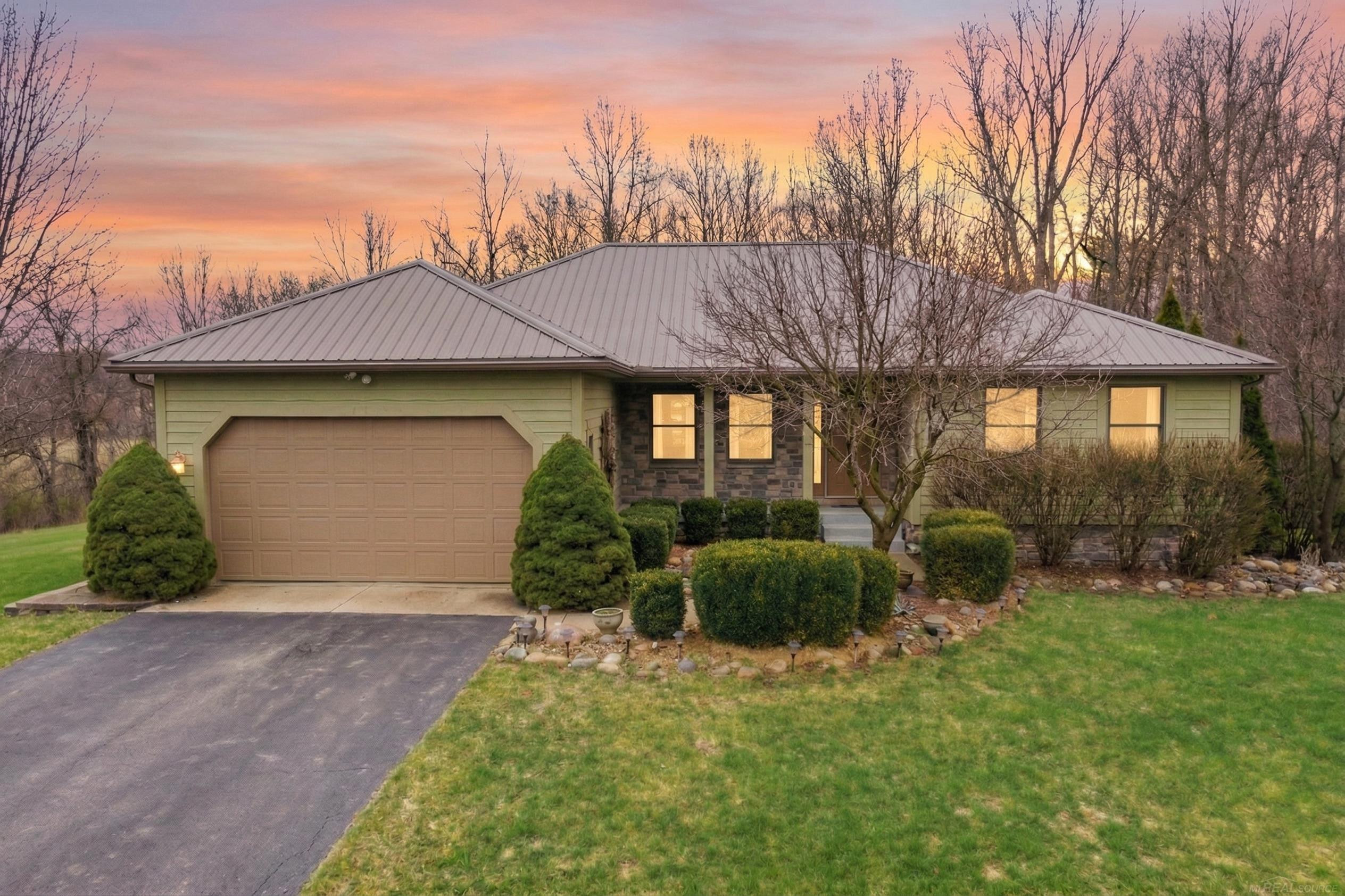 91 Lone Oak Drive, Attica, MI 48412 — front exterior