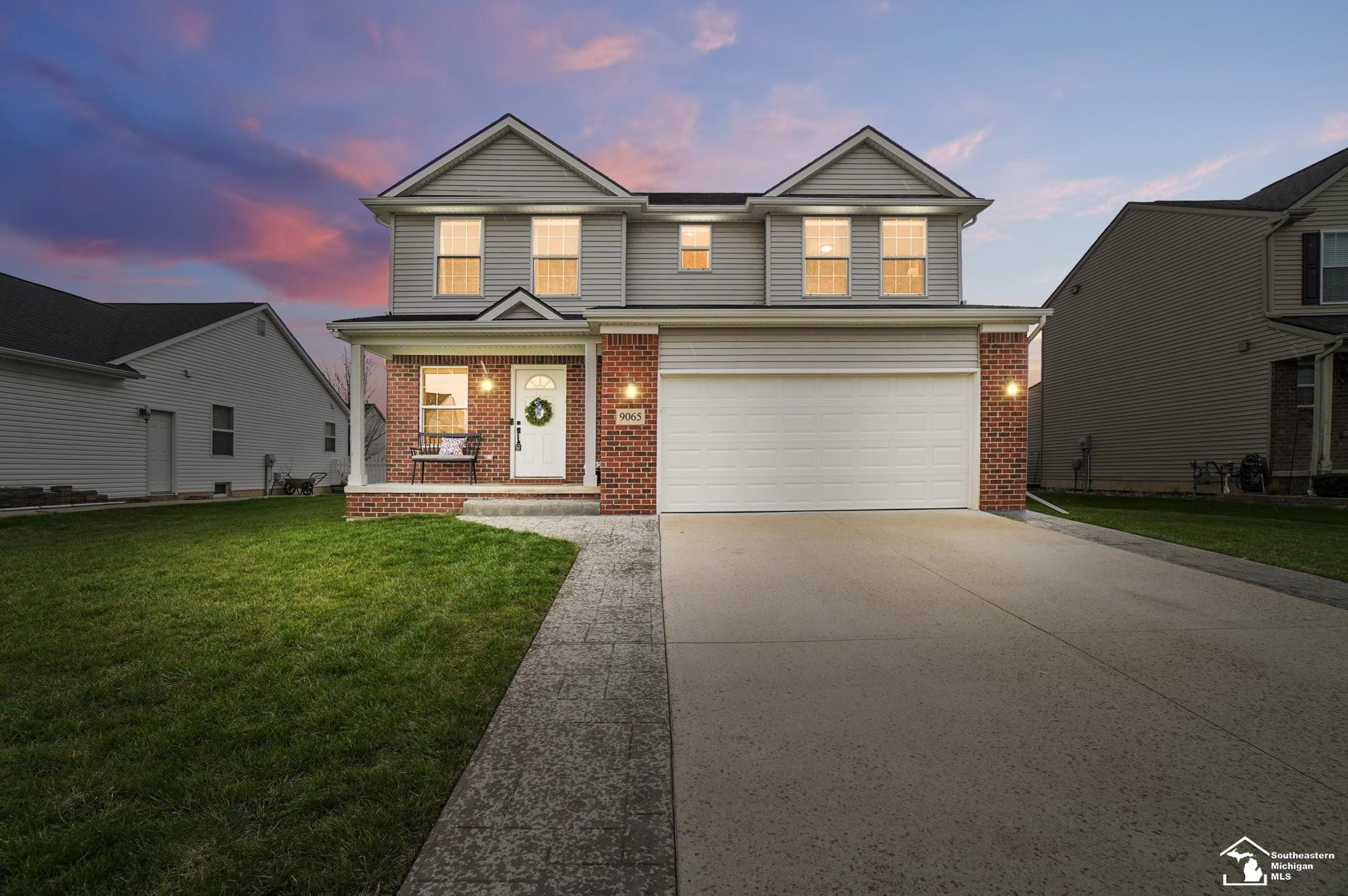 9065 Rock Harbor Drive, Newport, MI 48166 — front exterior