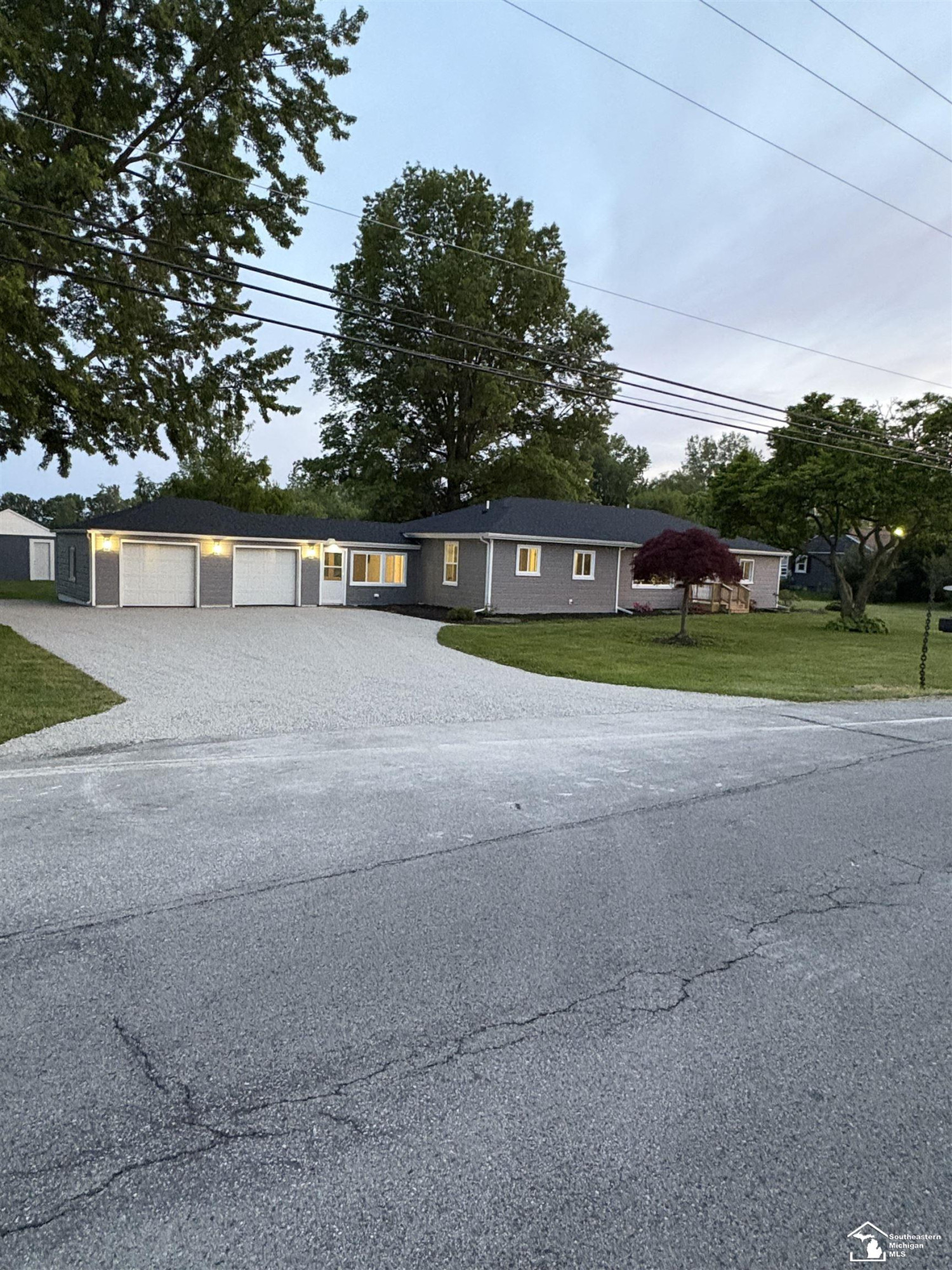 163 E Sterns Road, Temperance, MI 48182 — front exterior