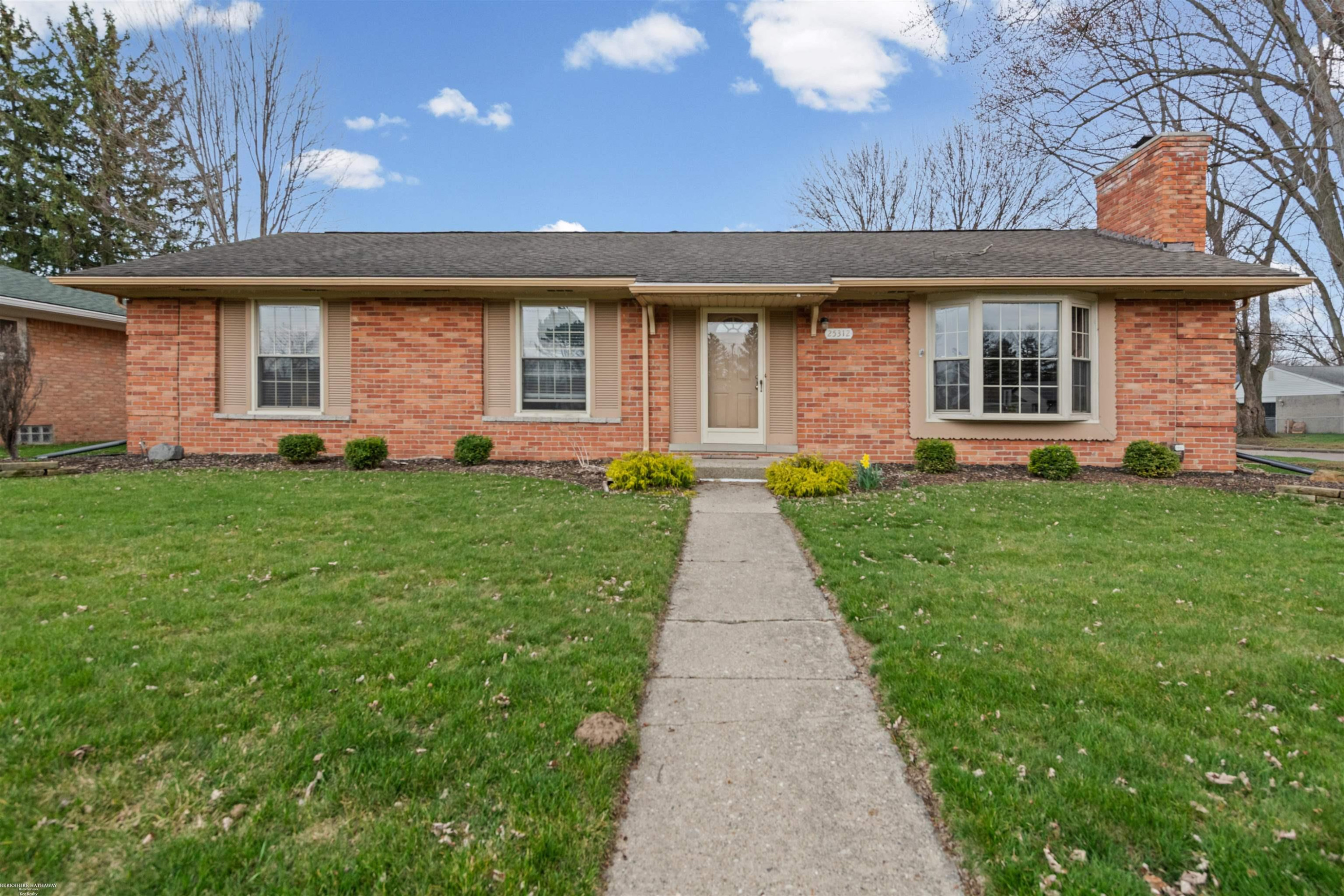 25312 Saint Christopher St Street, MI — front exterior