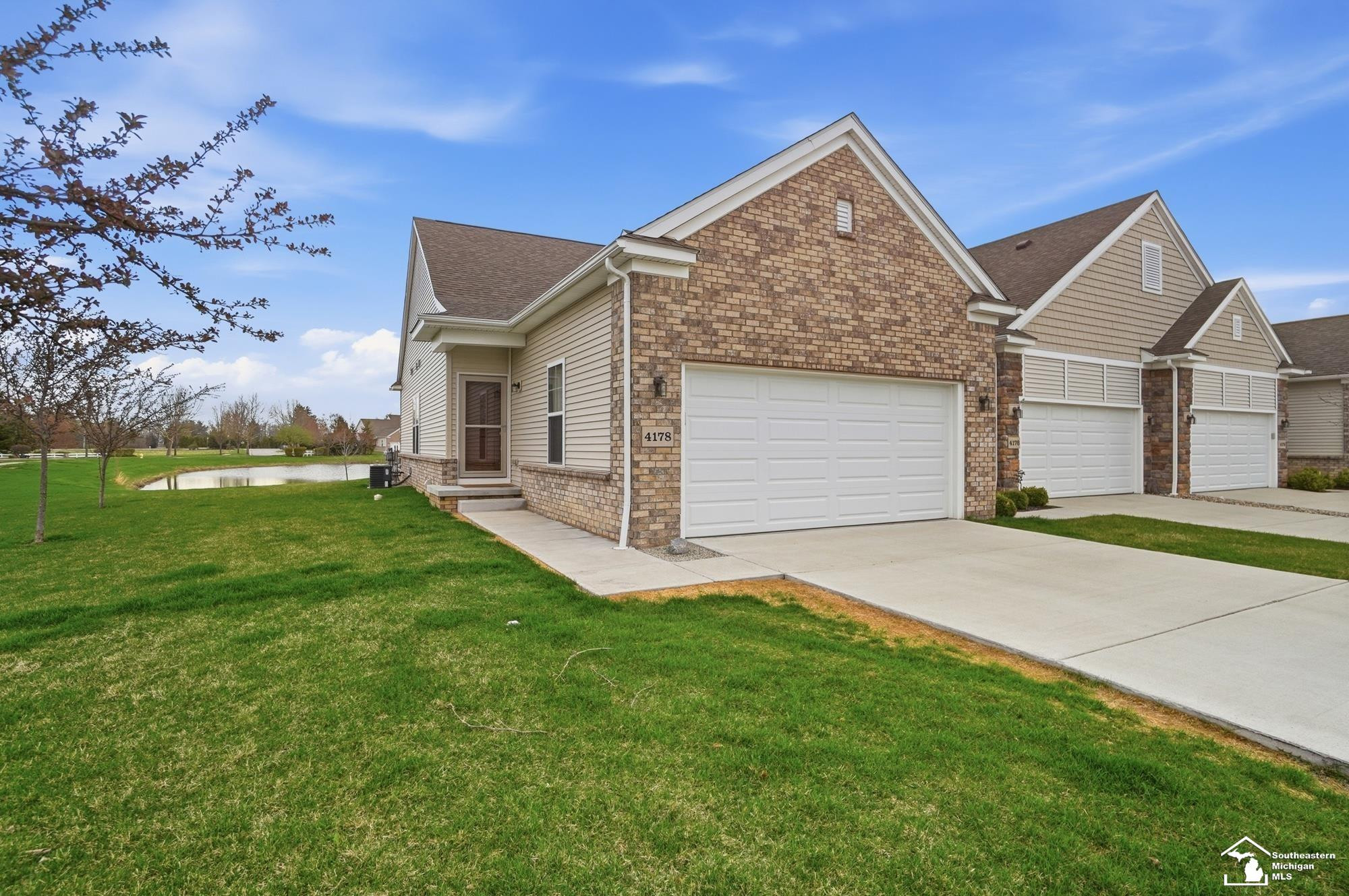 4178 Plum Village Court, Monroe, MI 48161 — front exterior