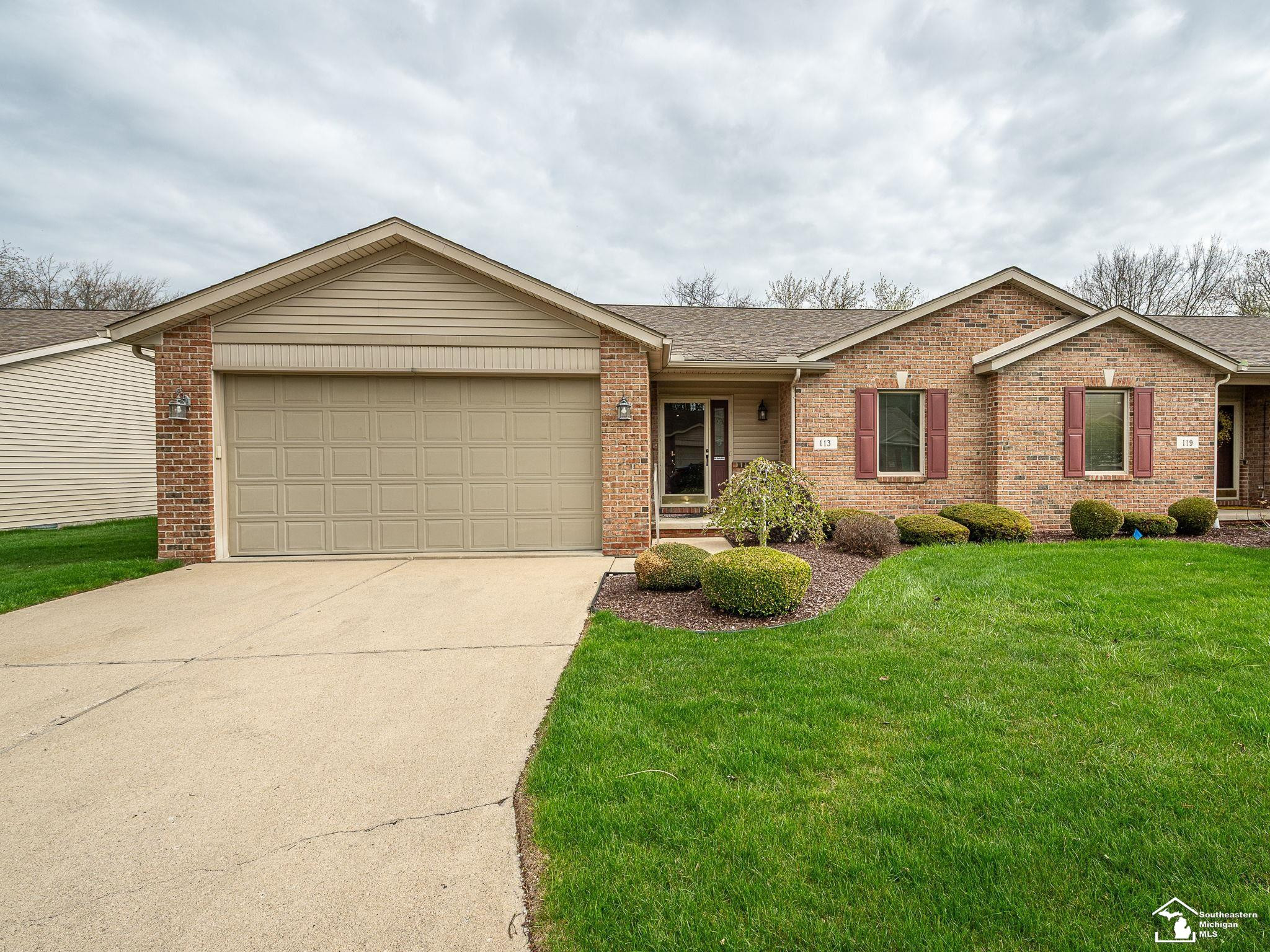 113 Woodshire Court, Monroe, MI 48162 — front exterior