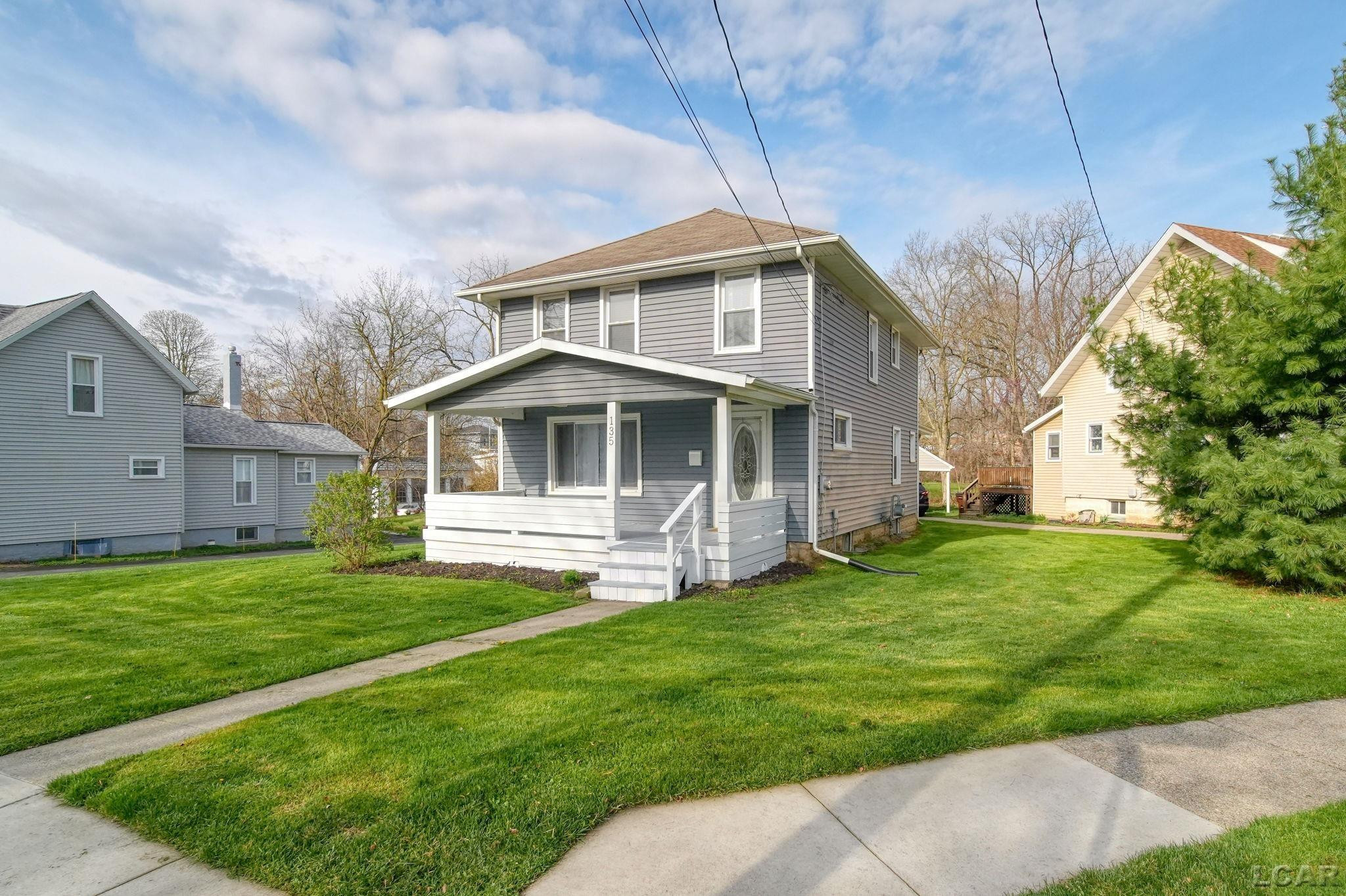 135 Greenly Street, Adrian, MI 49221 — front exterior