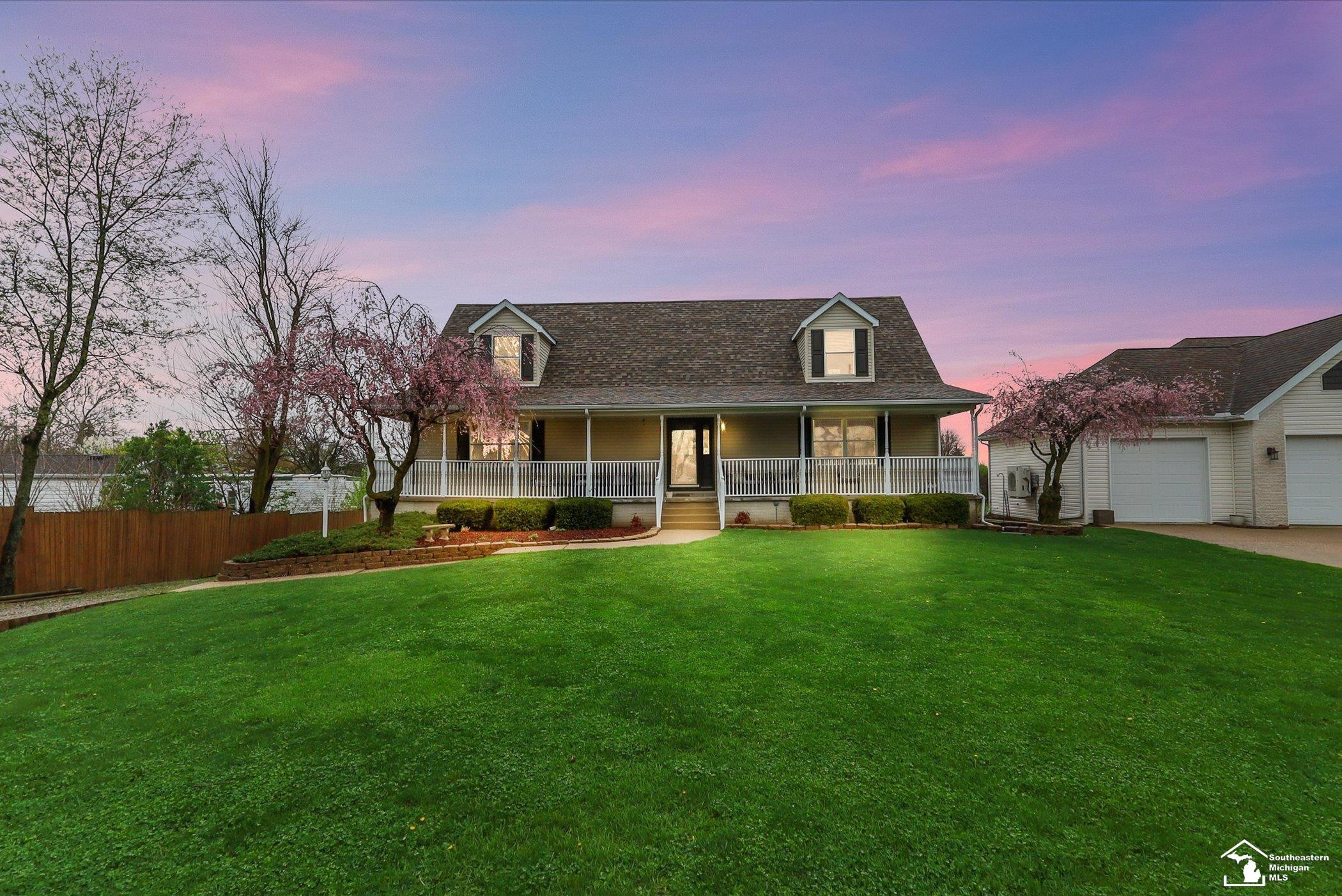 4890 Evergreen Drive, Monroe, MI 48161 — front exterior