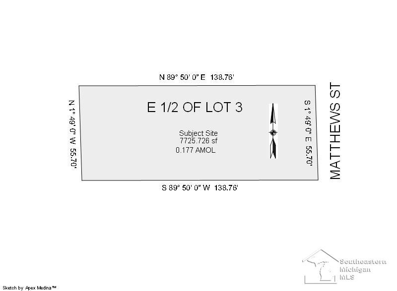 0 Matthews Street, Carleton, MI 48117