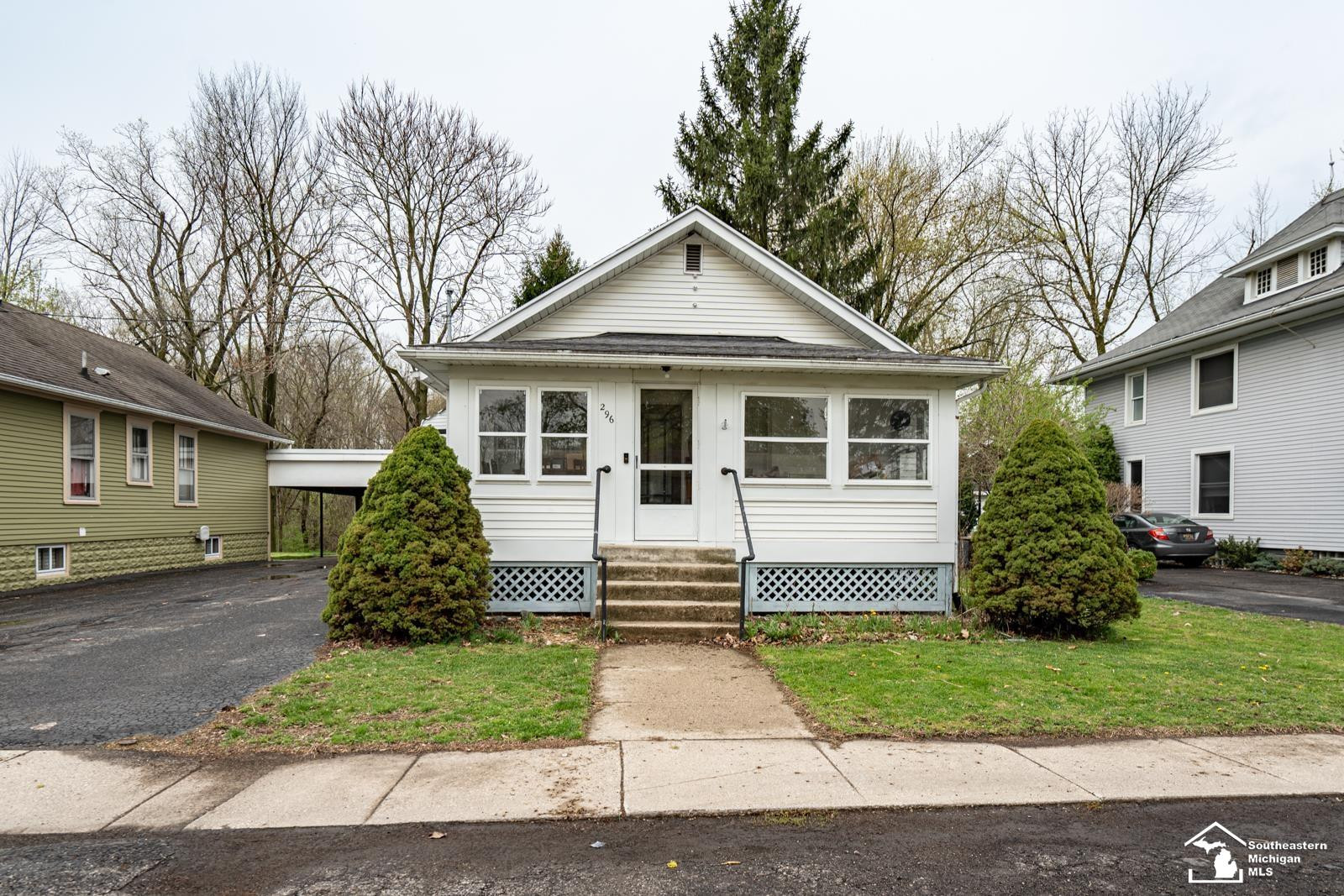 296 Elm Street, Deerfield, MI 49238 — front exterior