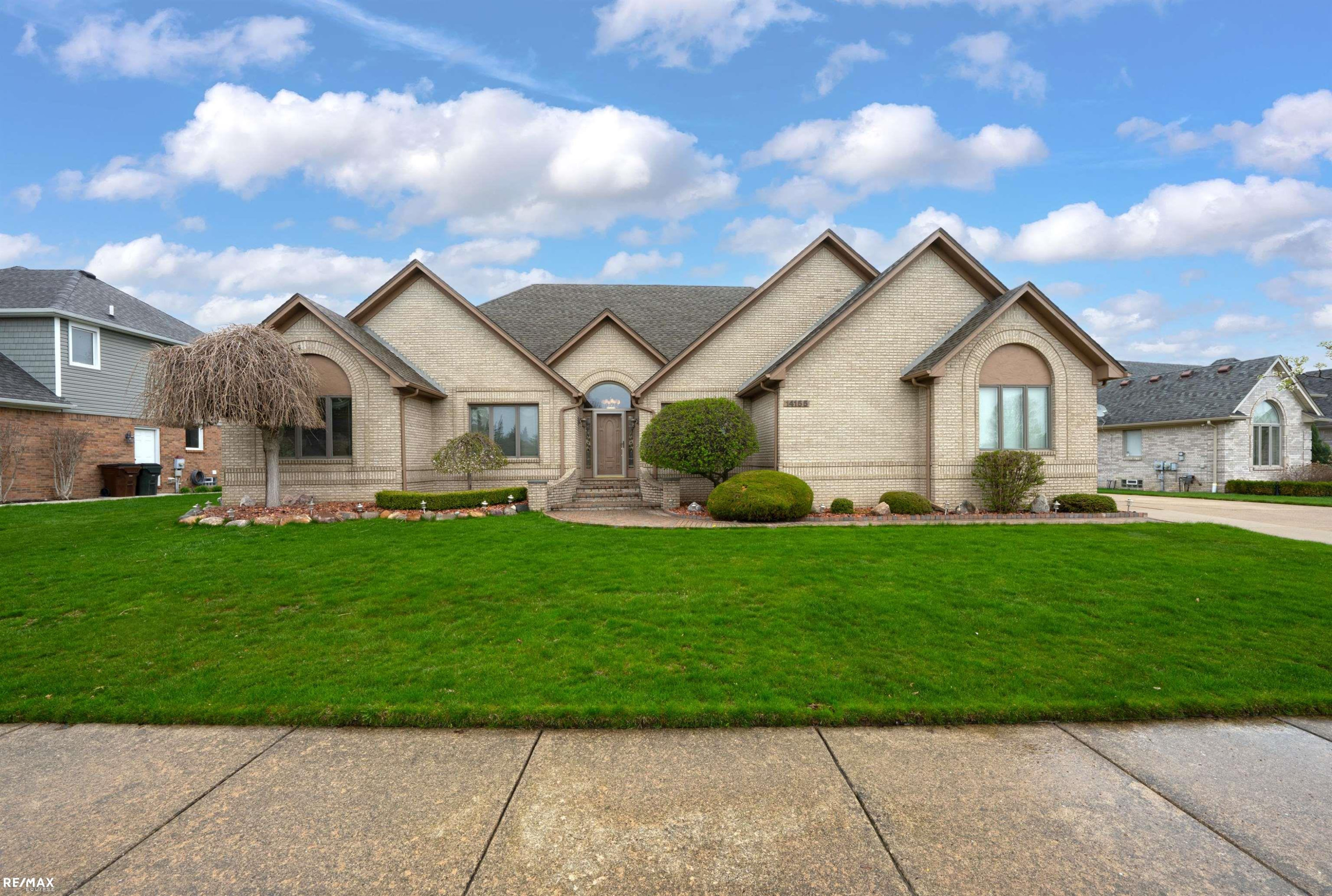 14155 Glenwood Drive, Shelby Twp, MI 48315 — front exterior
