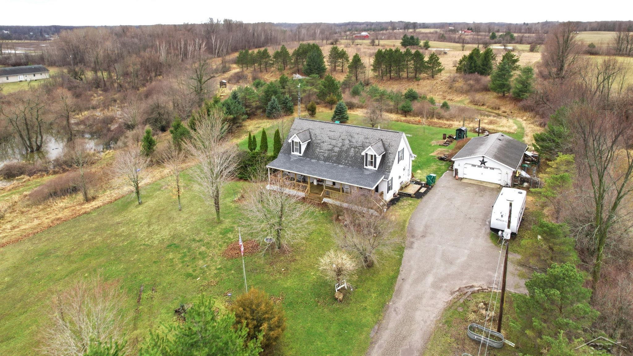 5388 Stillwagon Road, West Branch, MI 48661 — front exterior