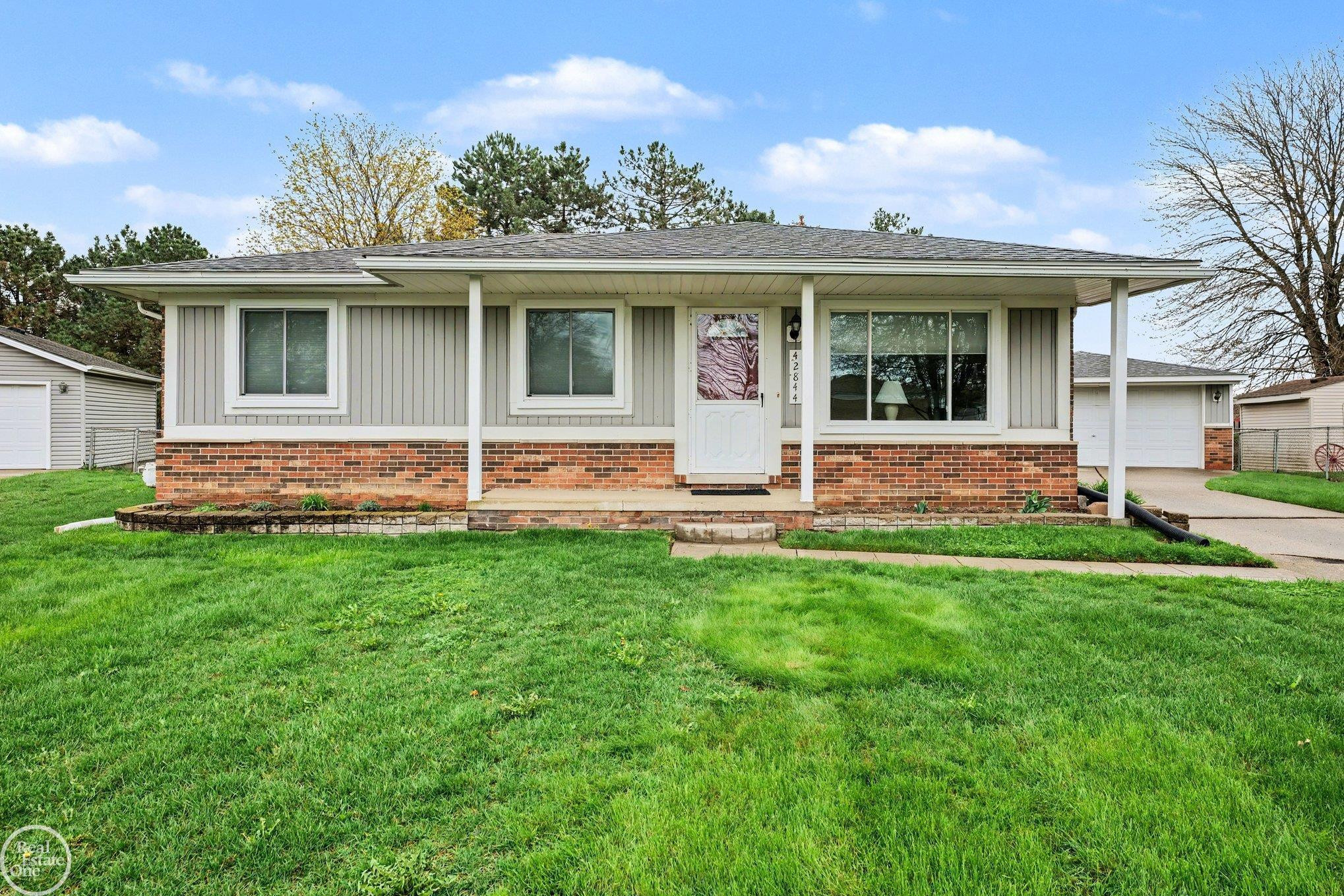 42844 Wrobel Street, Clinton Twp, MI 48038 — front exterior