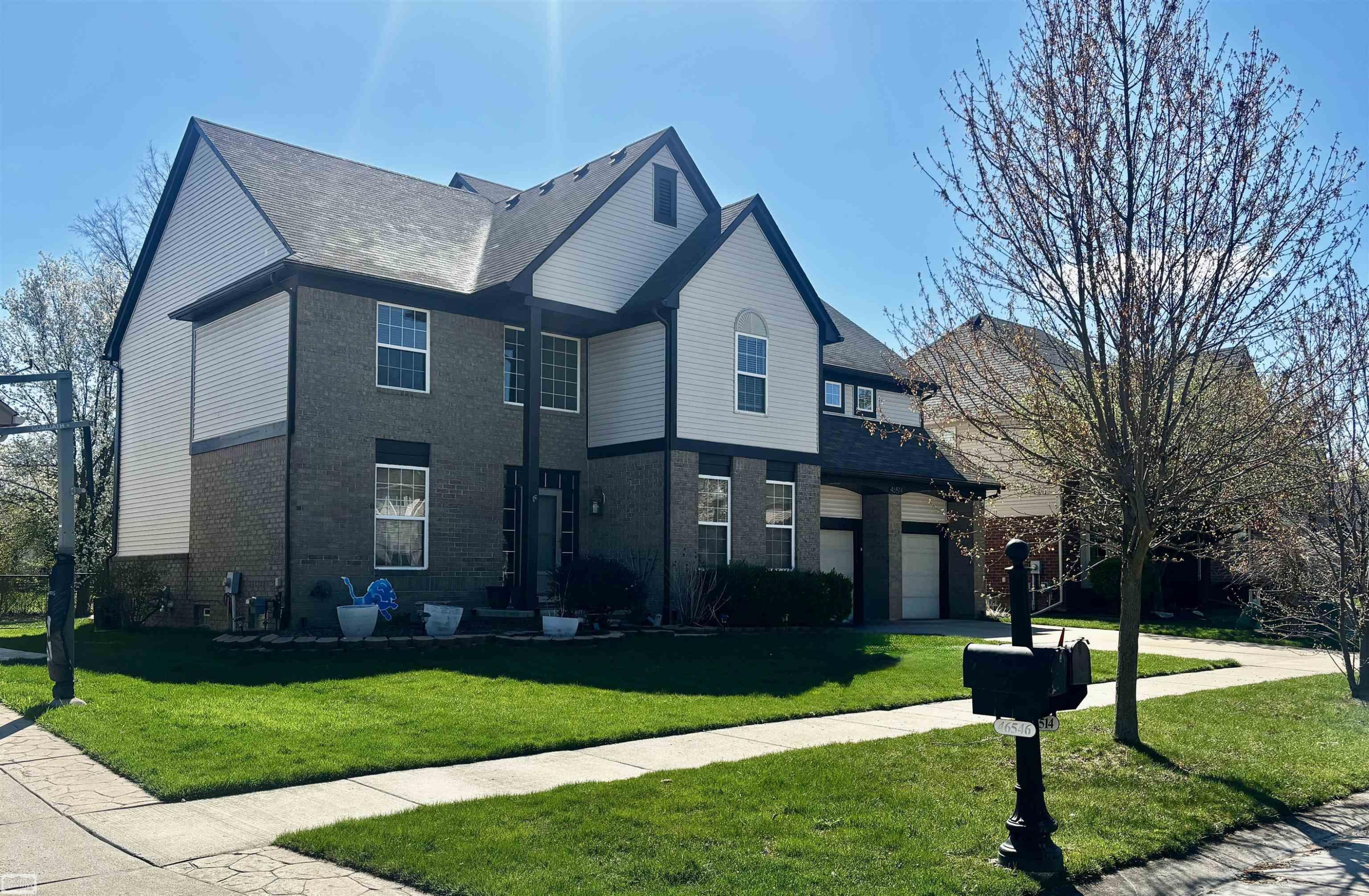 46514 Chalmers Drive Street, MI 48044 — front exterior