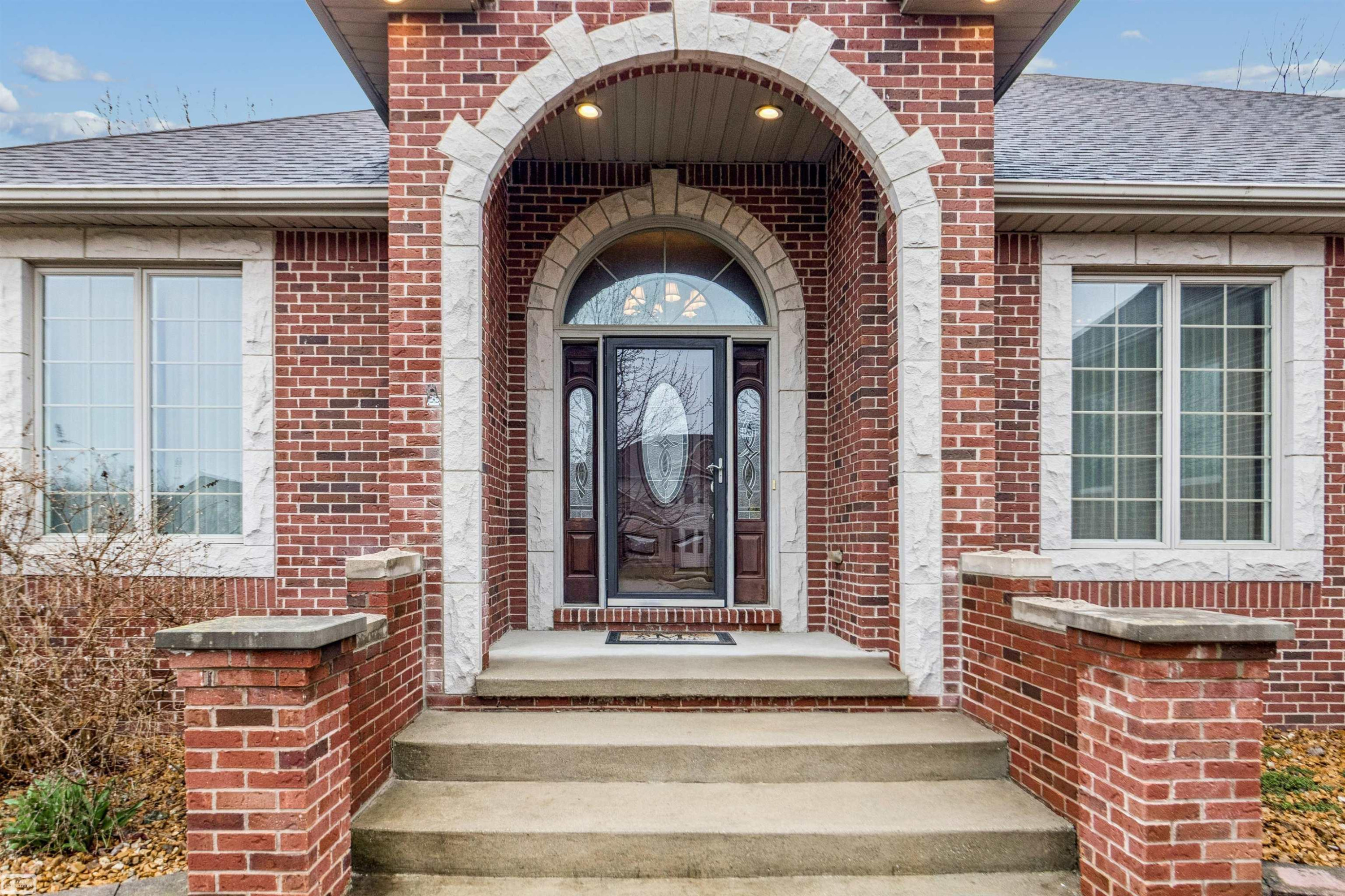 54361 PINE Street, New Baltimore, MI 48047 — front exterior