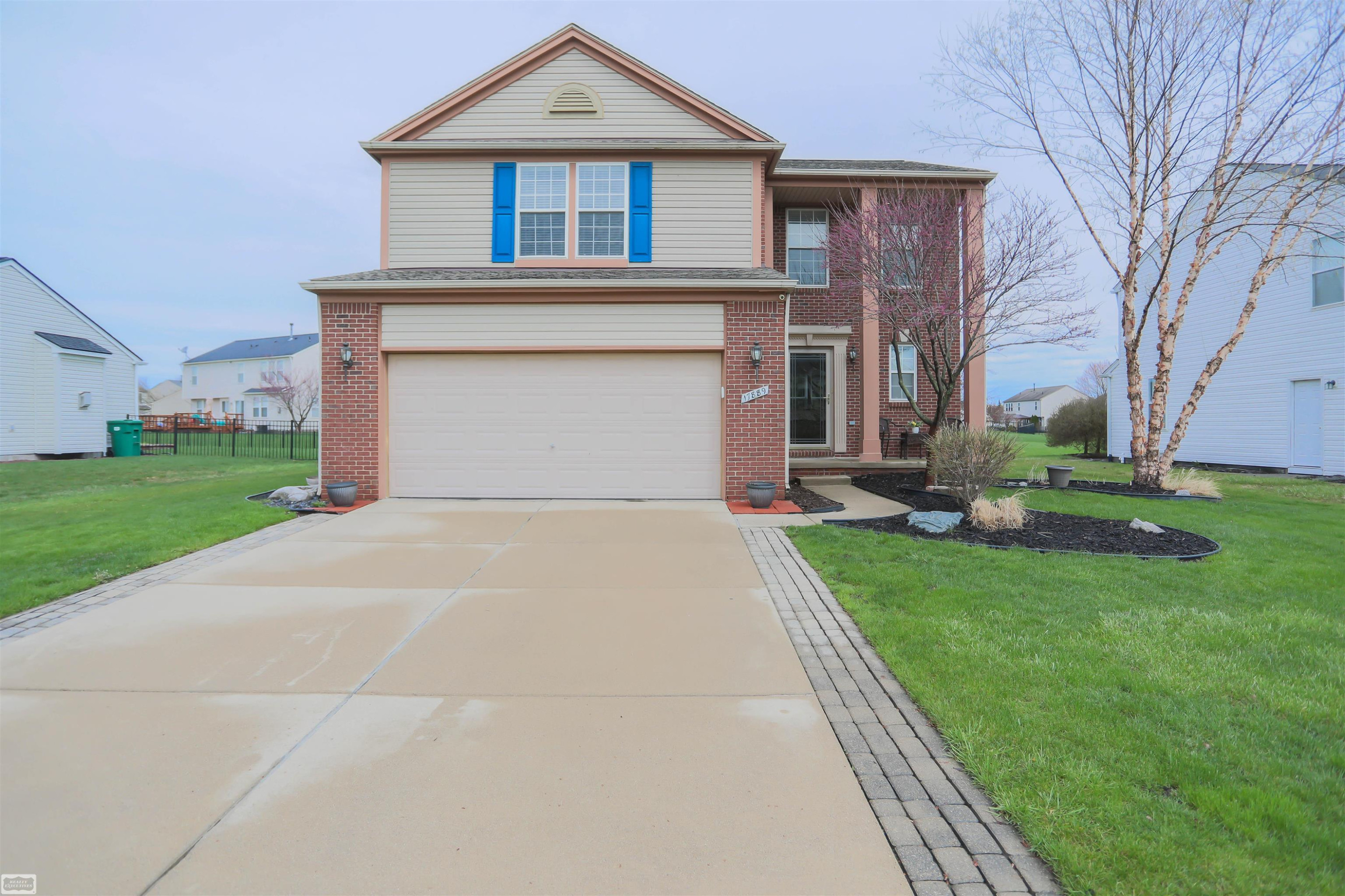 17889 Troon Trail, MI 48042 — front exterior