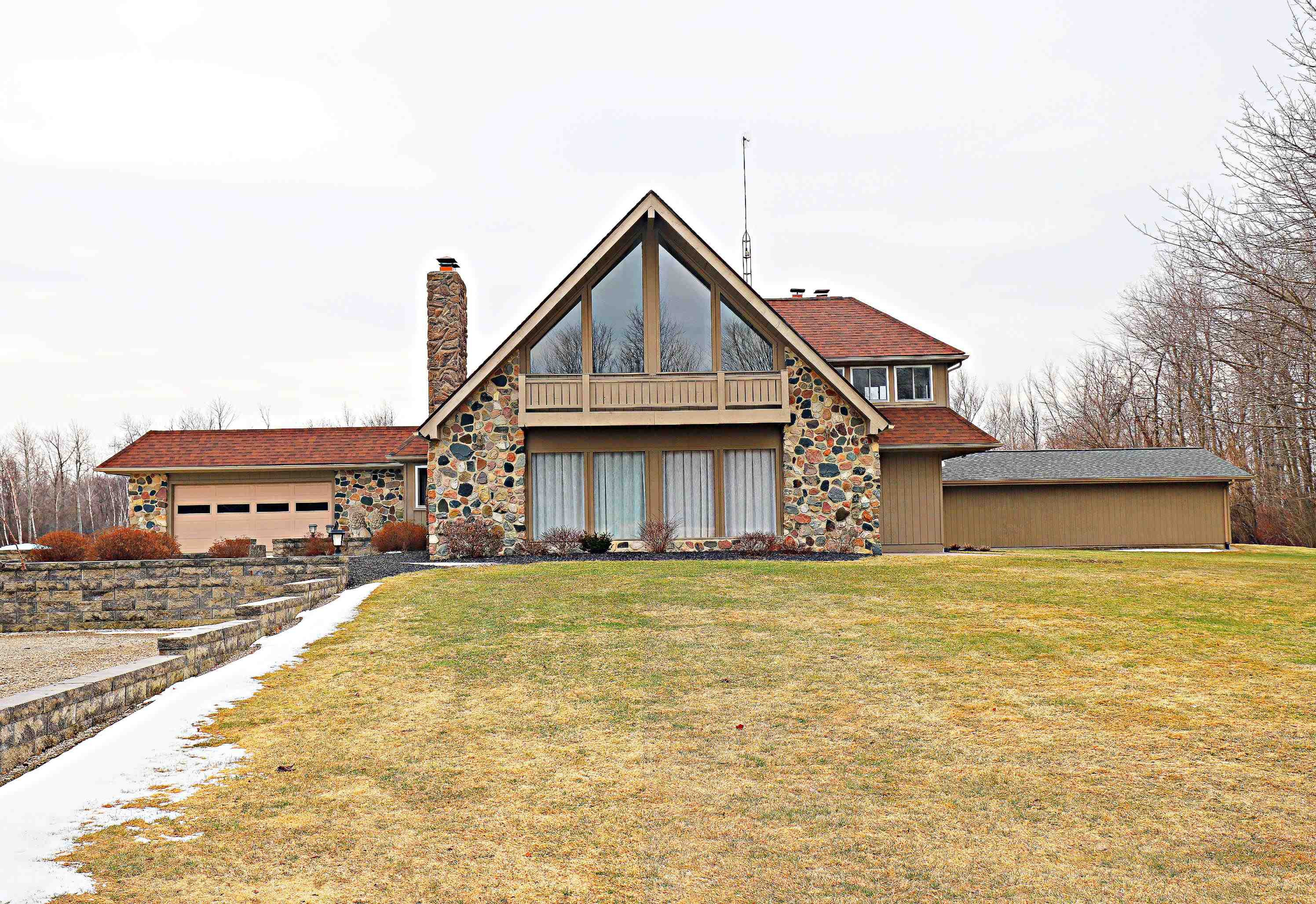 5180 Dobson Road, MI — front exterior
