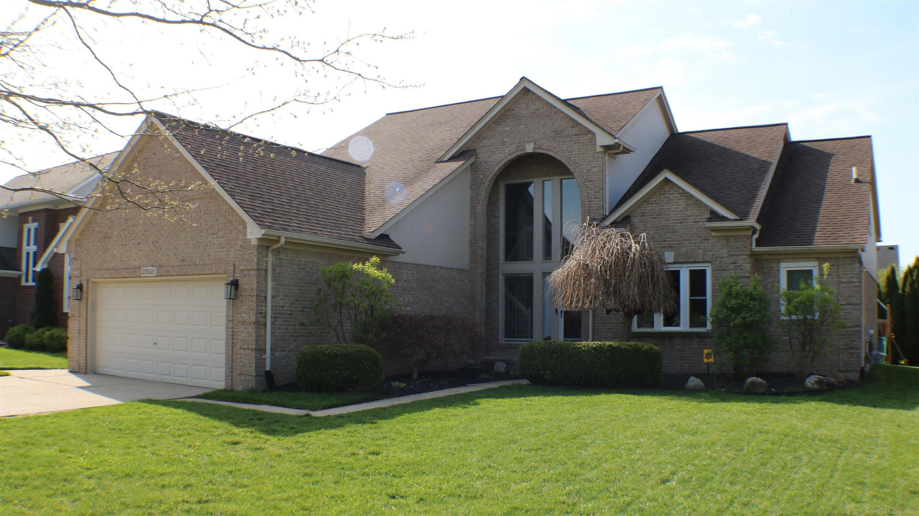21528 Mackenzie Drive, MI 48044 — front exterior