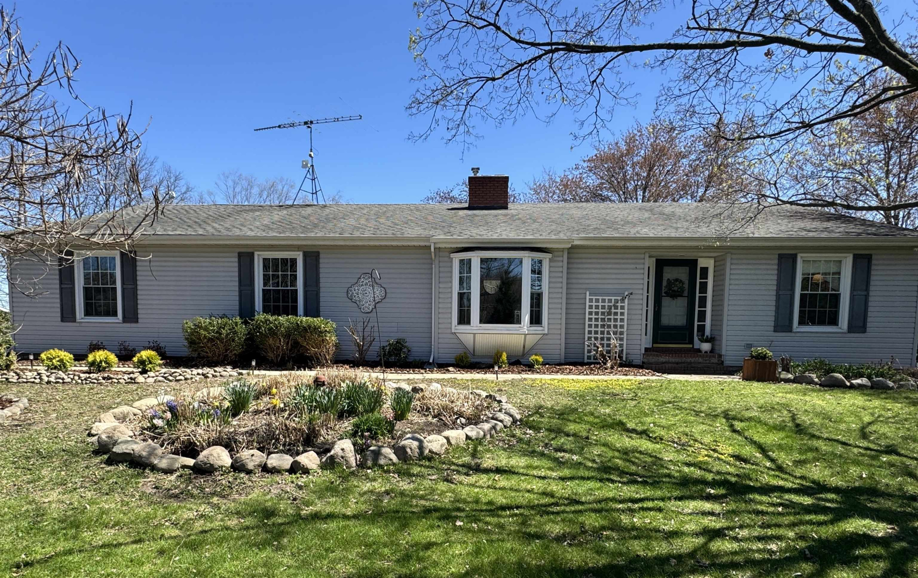3492 N Ridley Road, Owosso, MI 48867 — front exterior