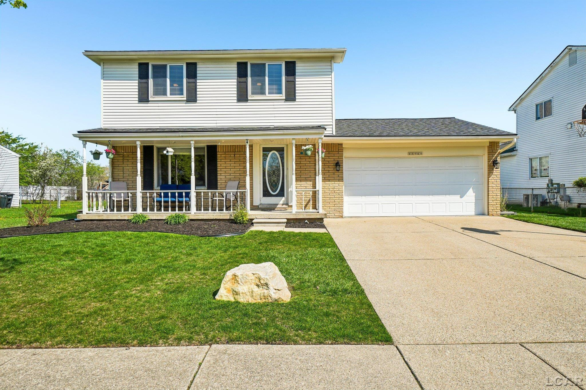 43948 Fredericksburg Street, Canton, MI 48188 — front exterior