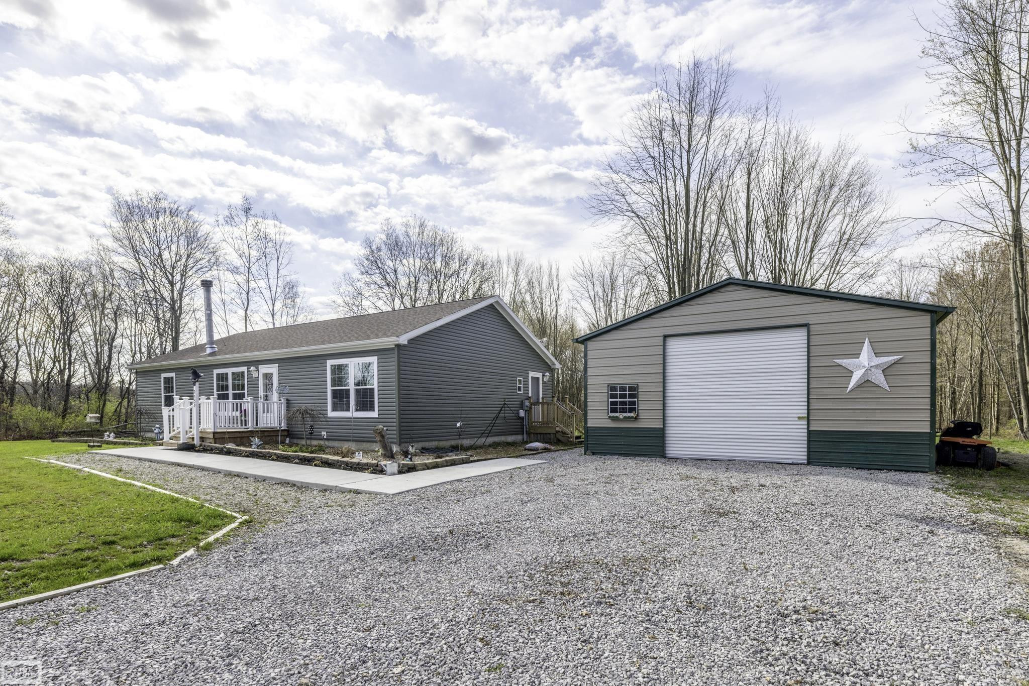 9559 Arnold Drive, MI — front exterior