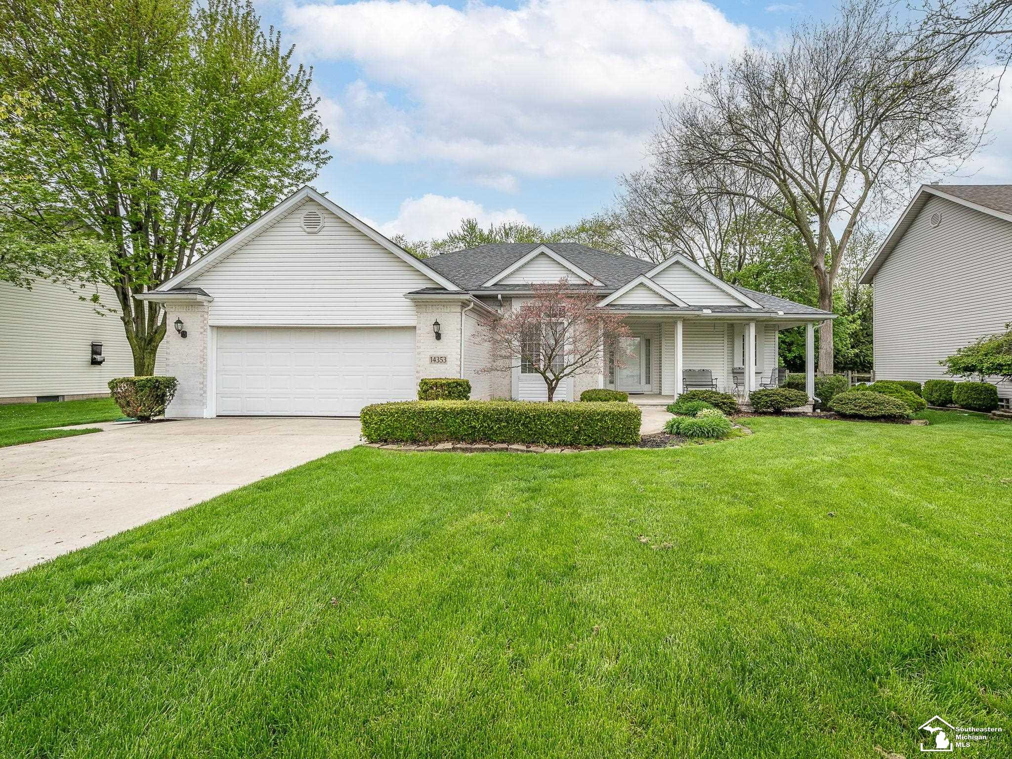 14353 Canterbury Lane, Monroe, MI 48161 — front exterior