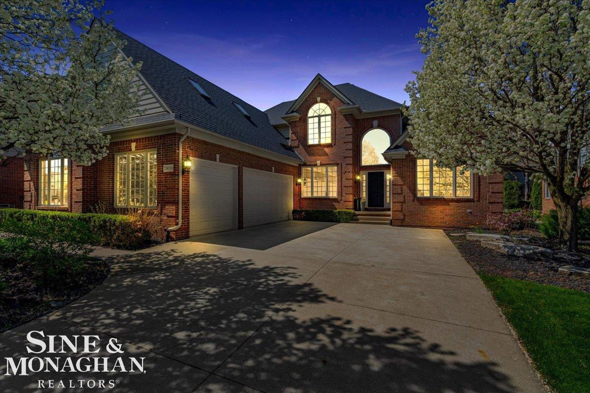 7303 William Drive, Shelby Twp, MI 48316 — front exterior