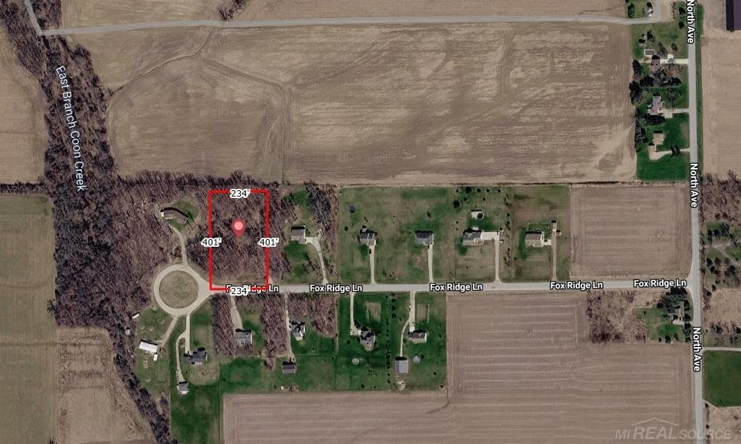 Fox Ridge Lane, Allenton, MI 48002 — front exterior
