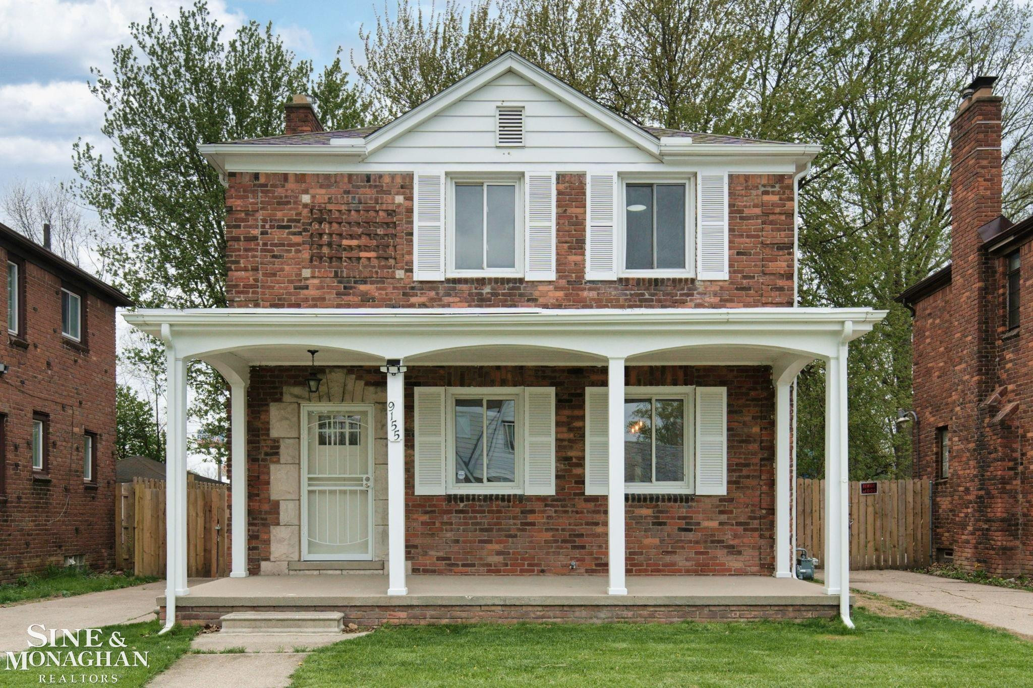 9155 Grayton Street, Detroit, MI 48224 — front exterior