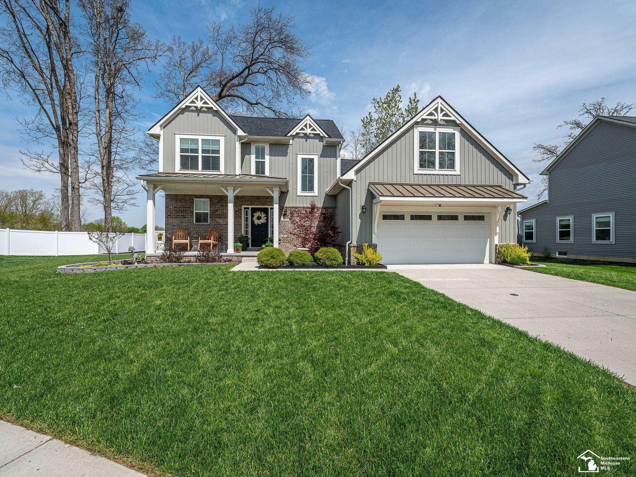 746 Forest Lane, Dundee, MI 48131 — front exterior