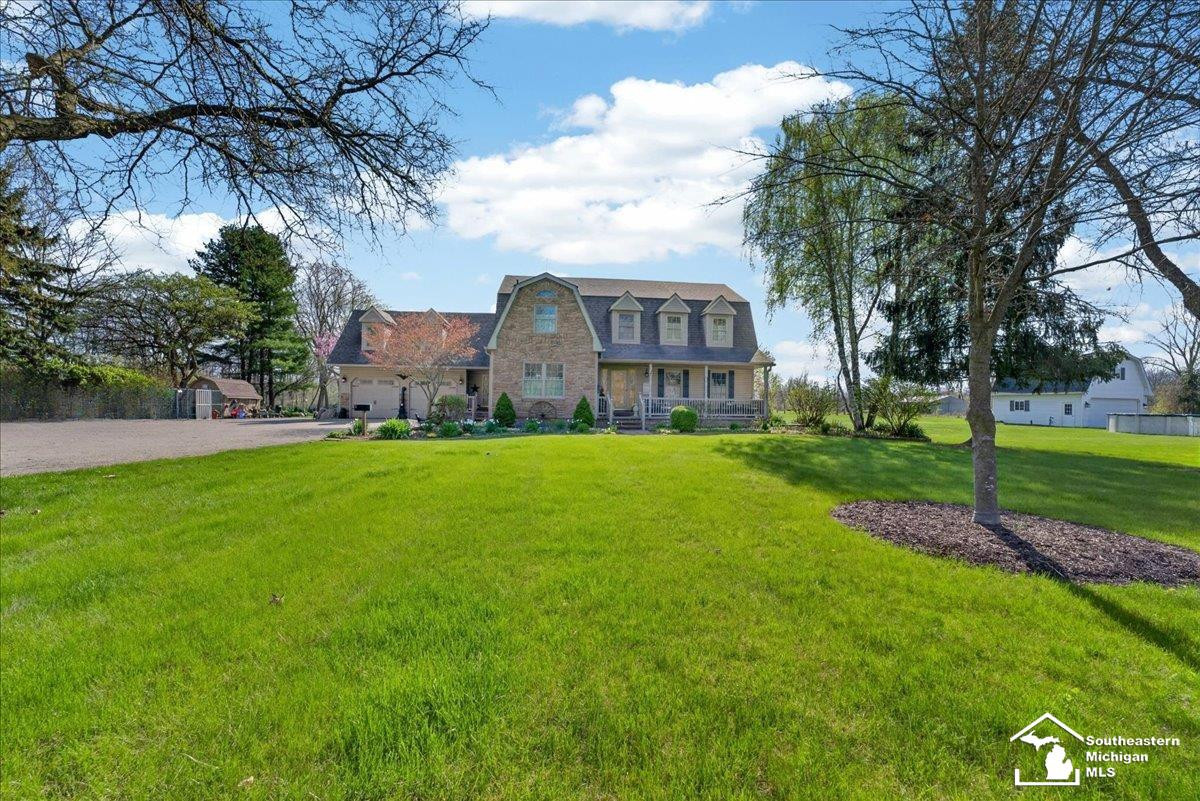 7577 S Huron River Drive, MI — front exterior