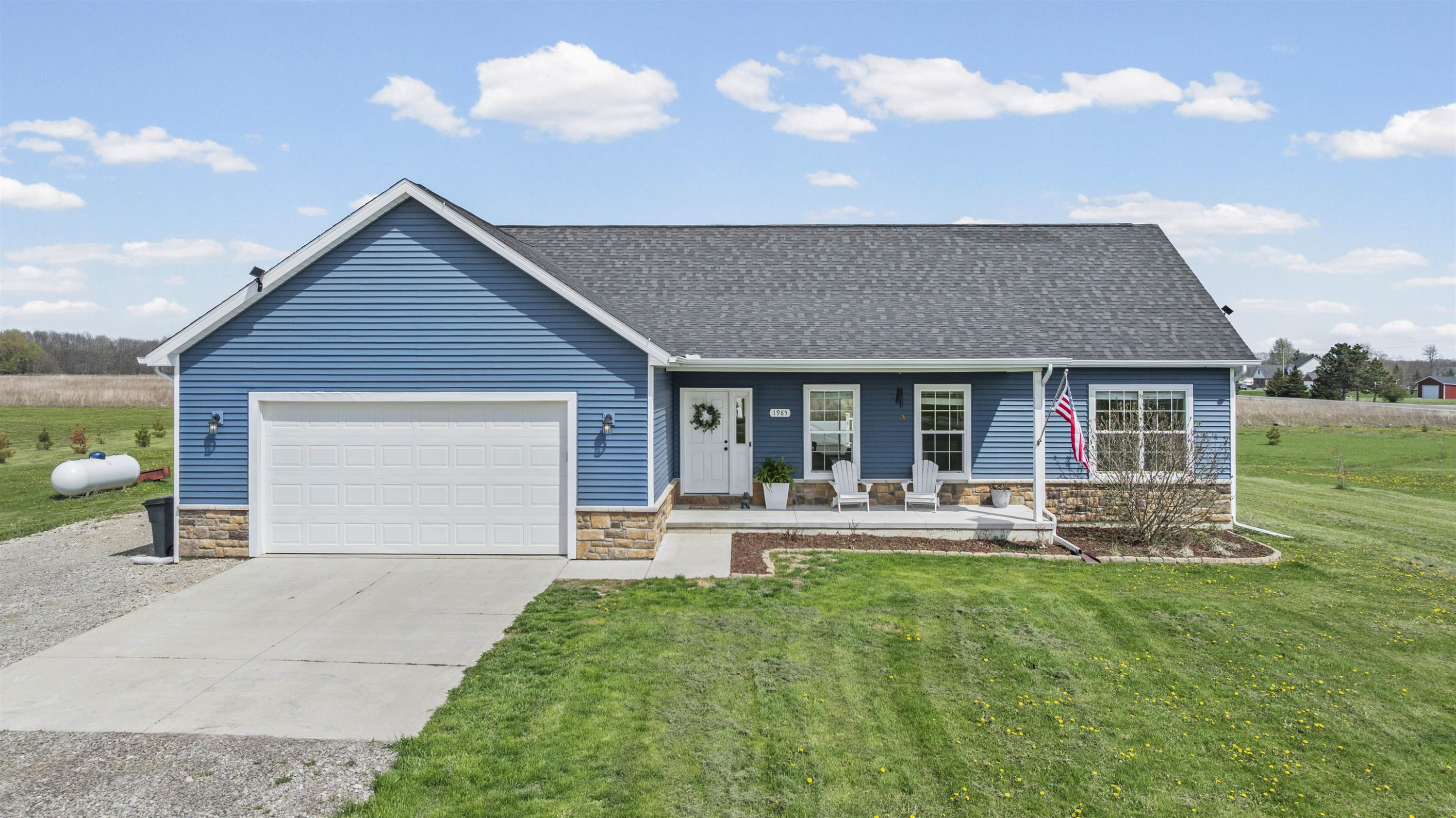 1985 Winslow Road, Attica, MI 48412 — front exterior