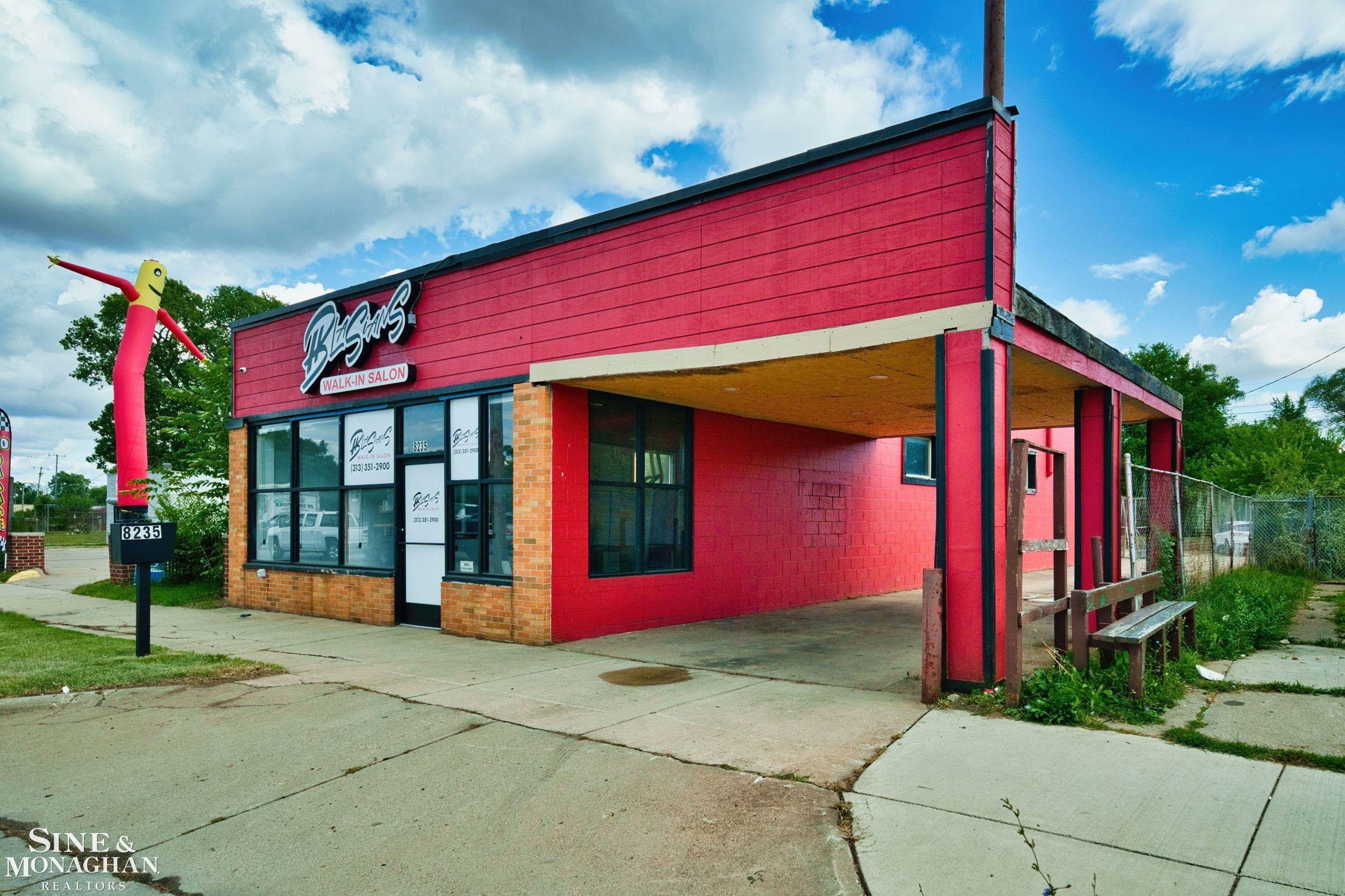 8235 W 8 Mile Road, Detroit, MI 48221 — front exterior