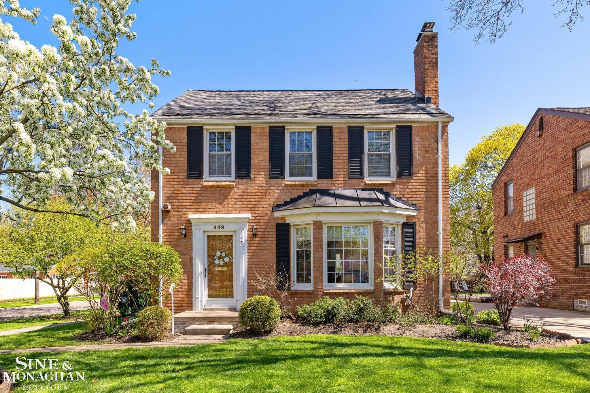 449 Allard Road, Grosse Pointe Farms, MI 48236 — front exterior