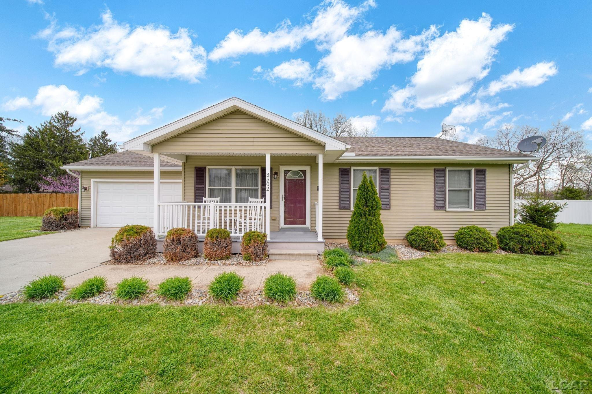 3502 Crestone Way, Tecumseh, MI 49286 — front exterior