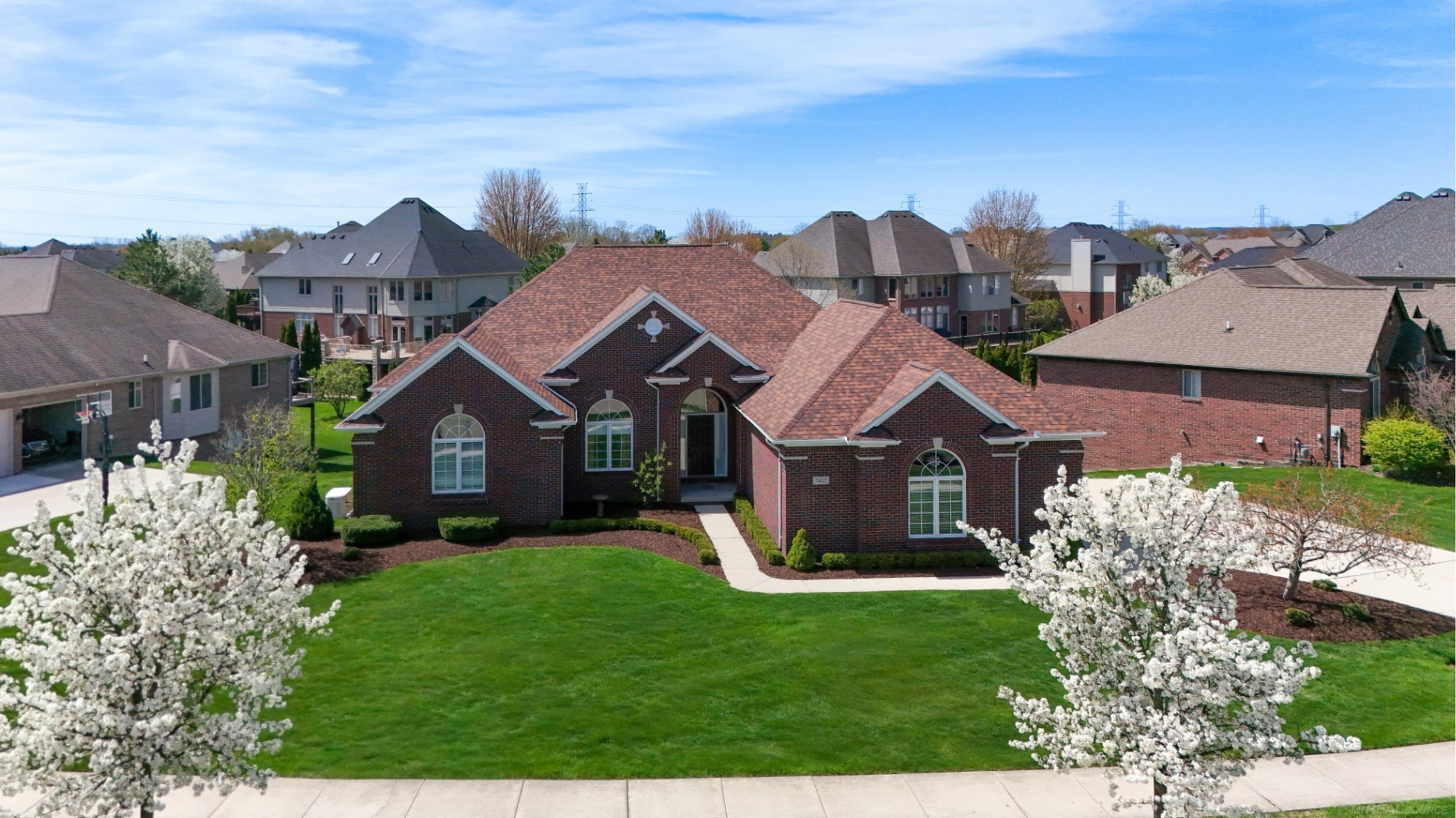 7412 N Georgetowne Road, Washington, MI 48095 — front exterior
