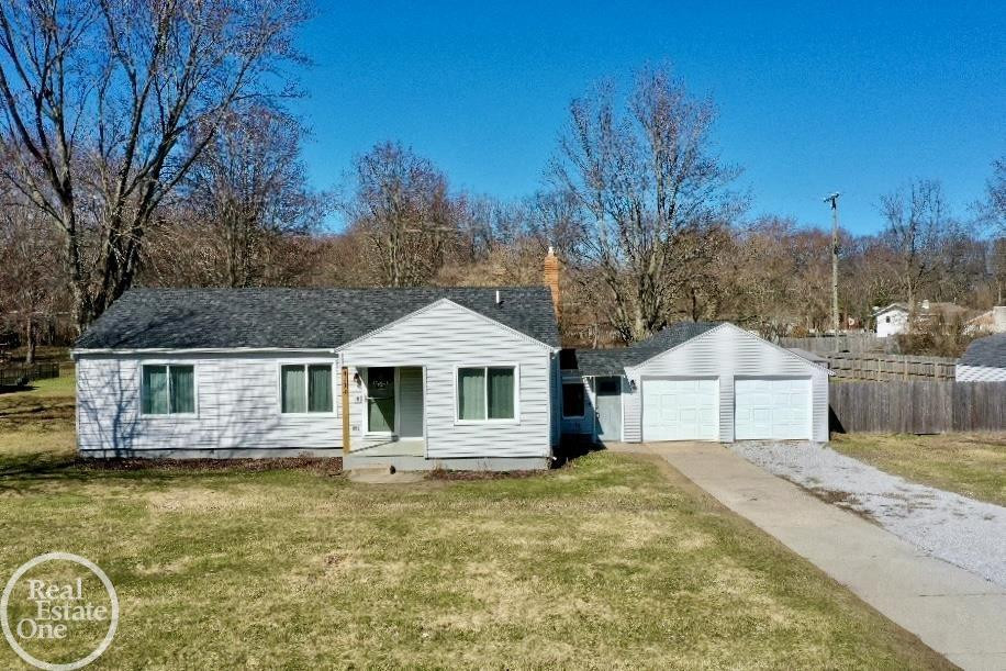 4134 N River Road, MI 48059 — front exterior